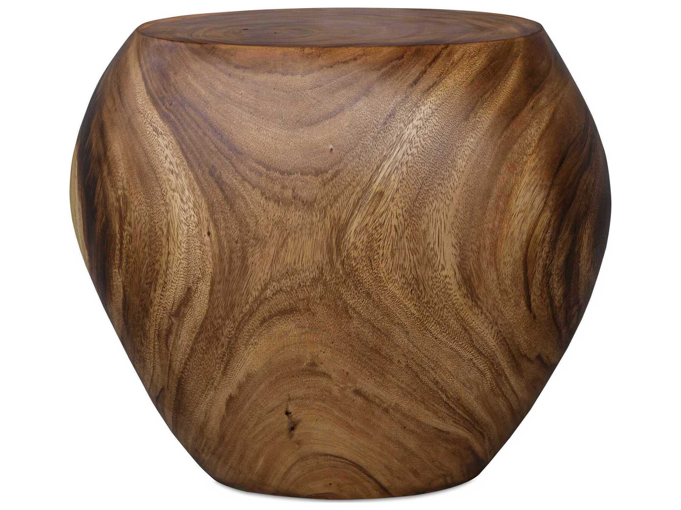 Uttermost Lomas Natural Brown Accent Stool