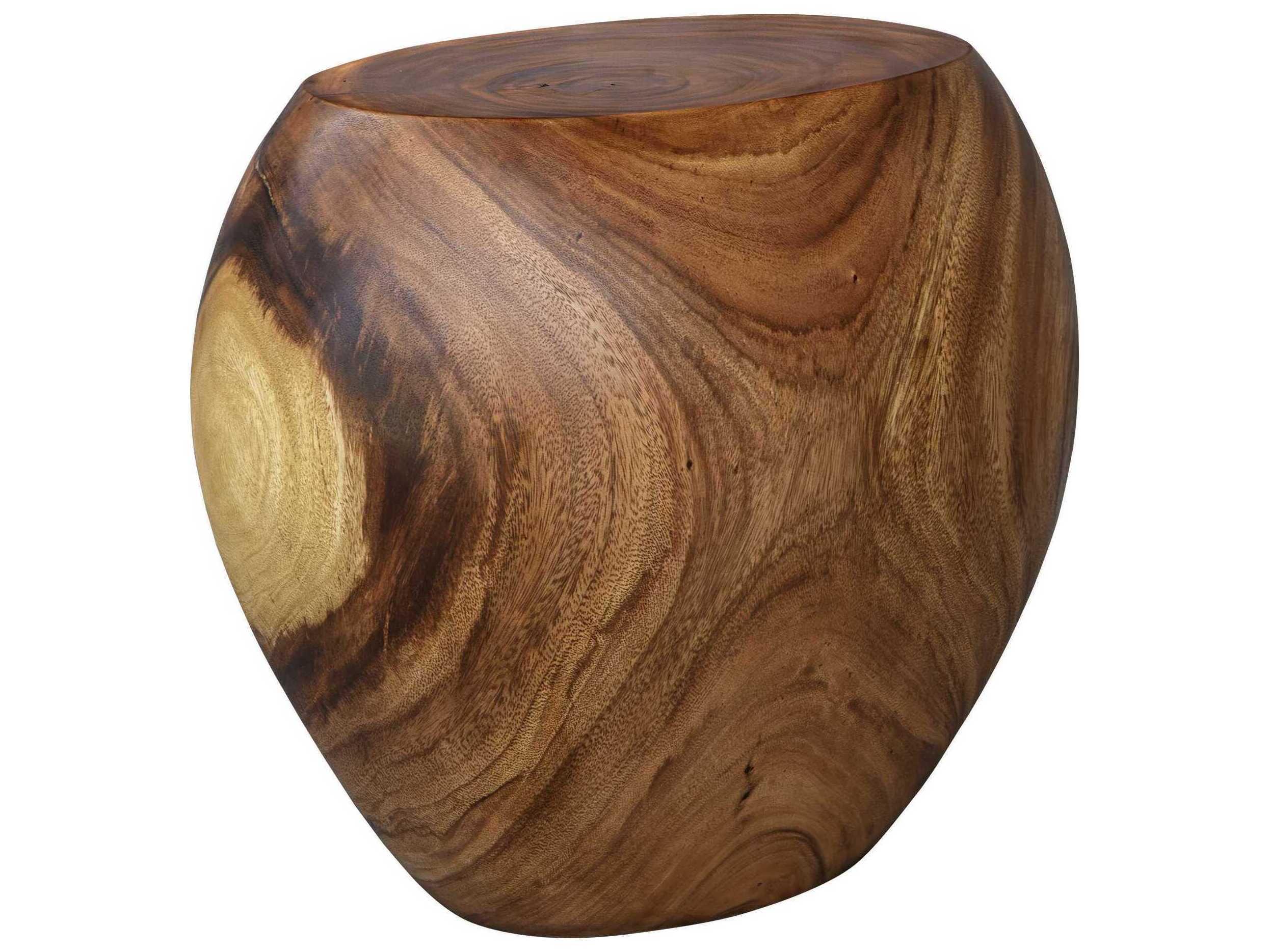 Uttermost Lomas Natural Brown Accent Stool