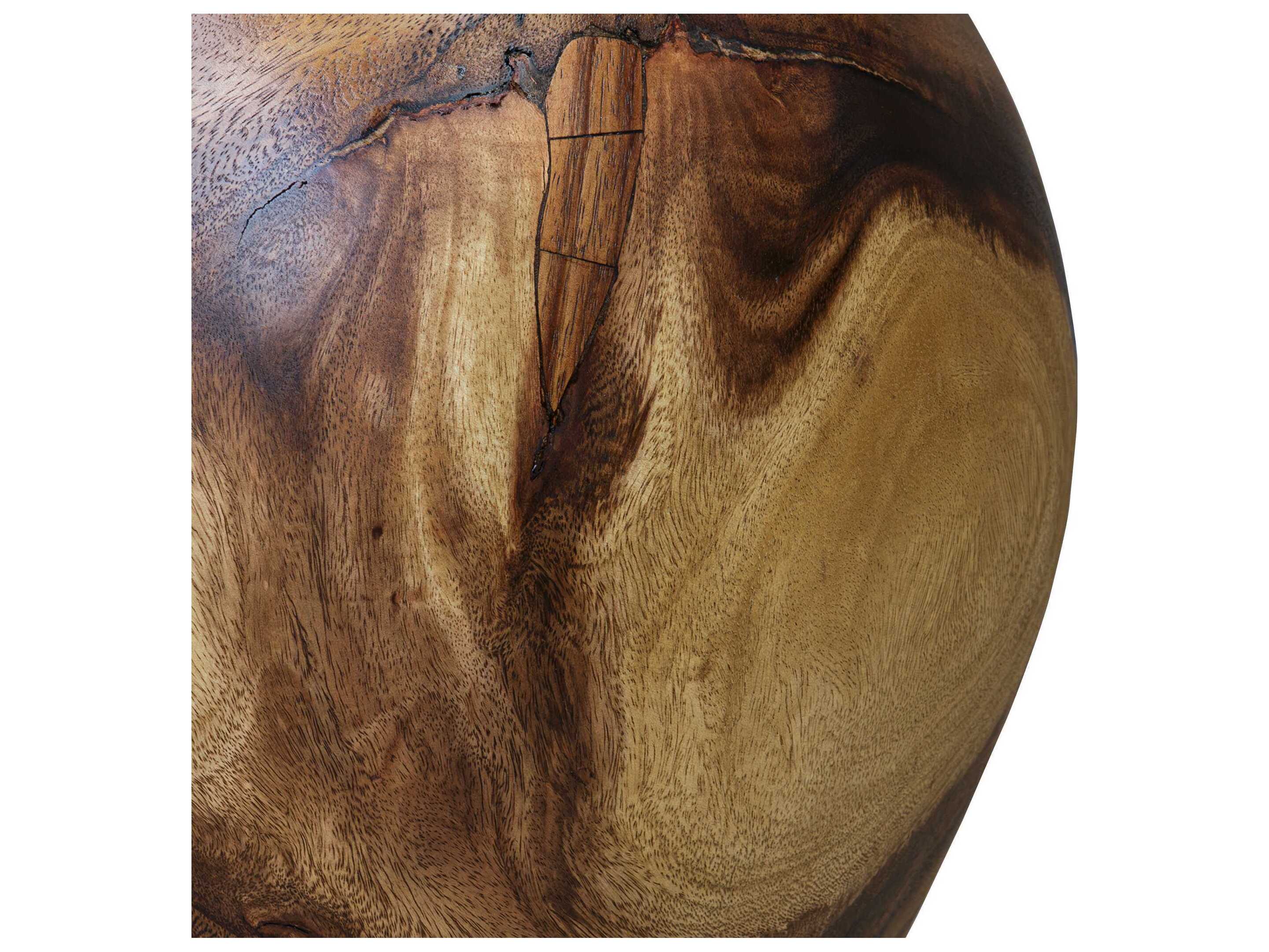 Uttermost Lomas Natural Brown Accent Stool