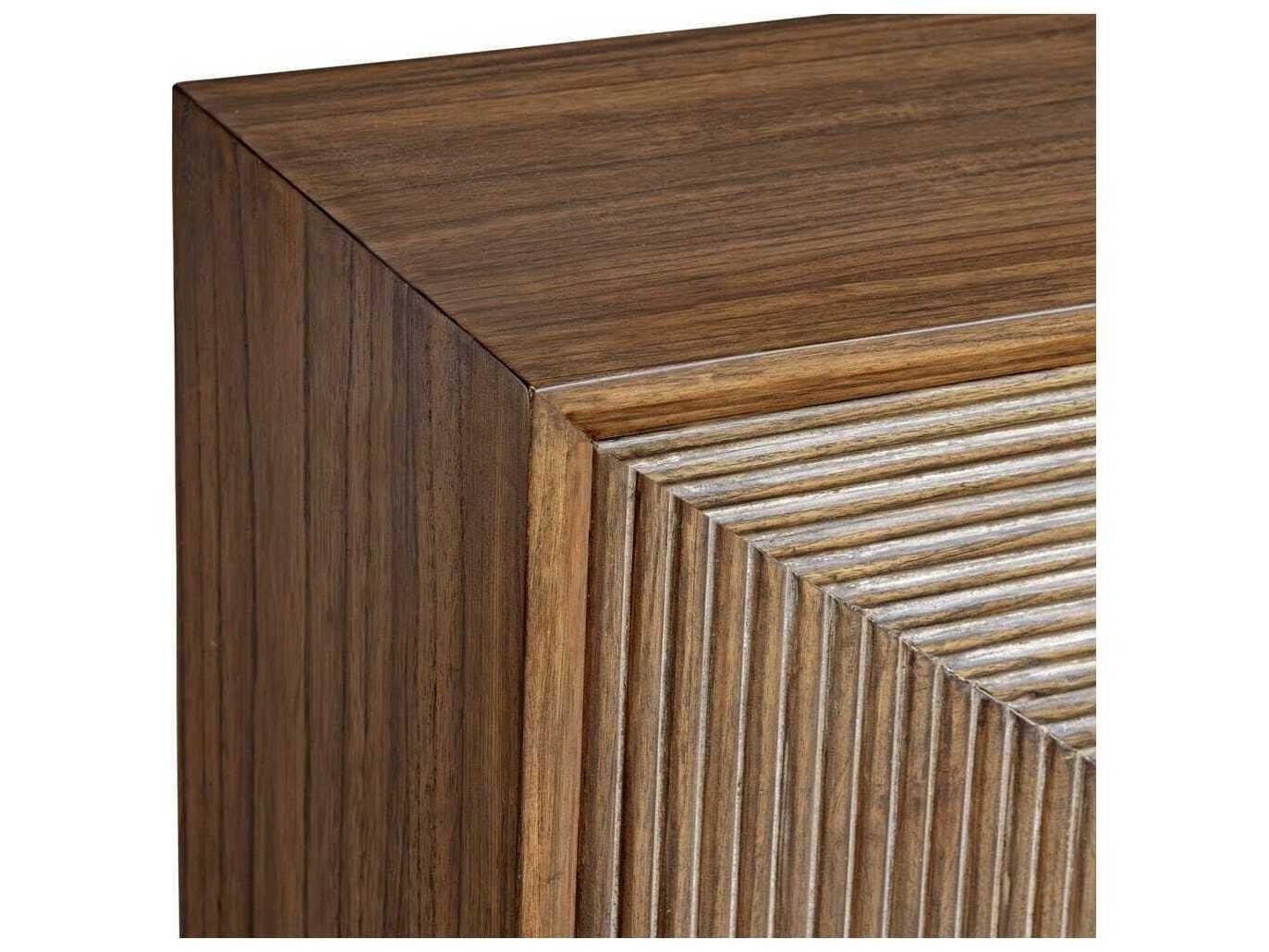 Uttermost Bottom Line Natural Brown Mindi Wood Accent Chest