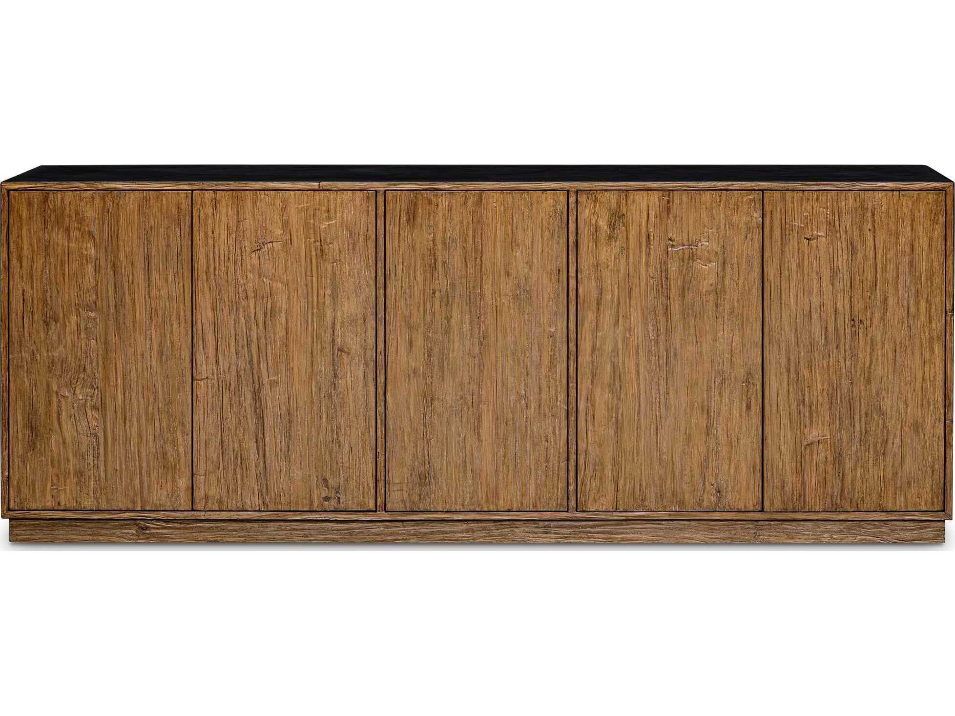 Uttermost Kelvin 90" Mahogany Wood Media Console
