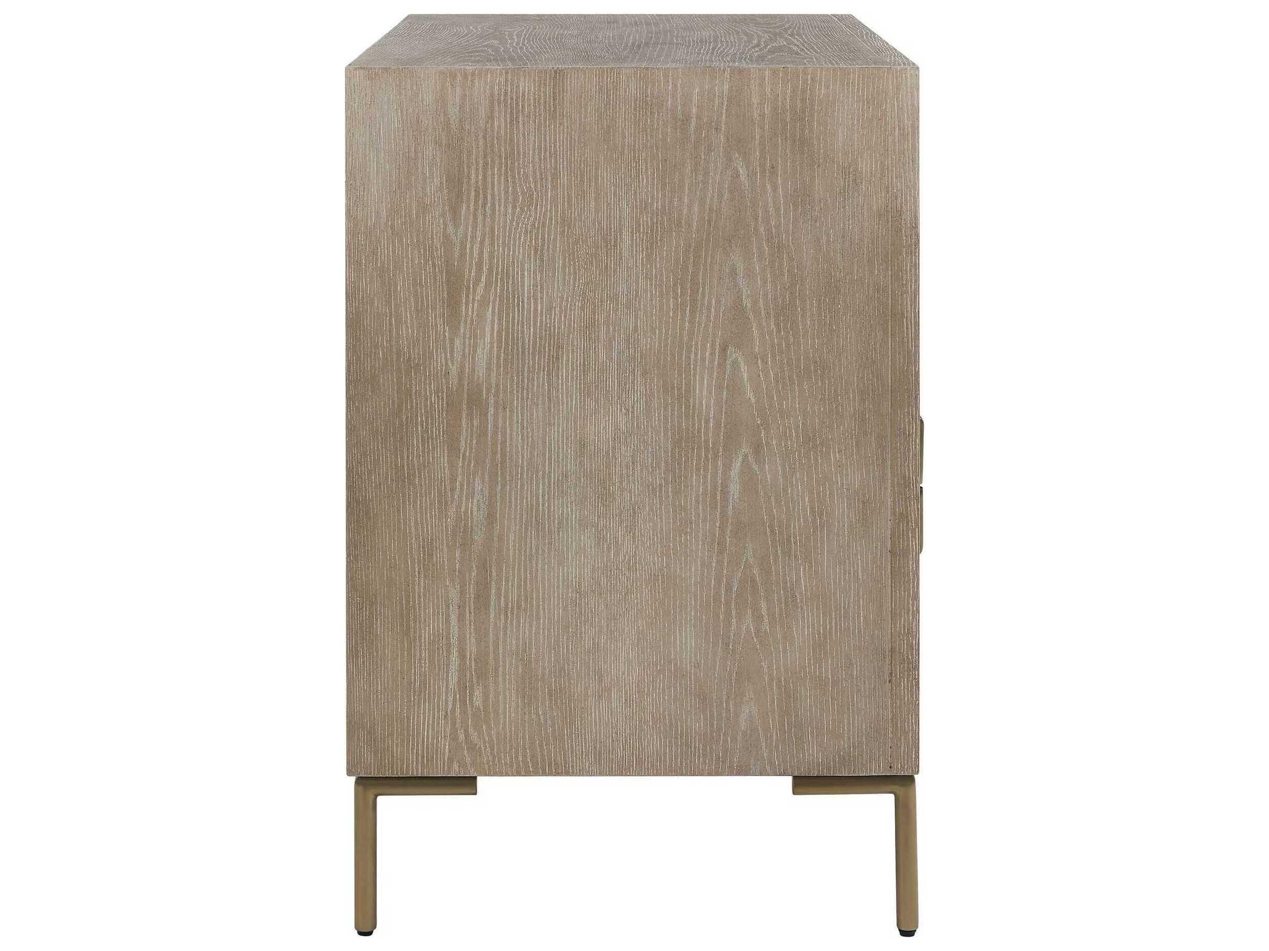 Uttermost Alessia Rectangular Wood End Table