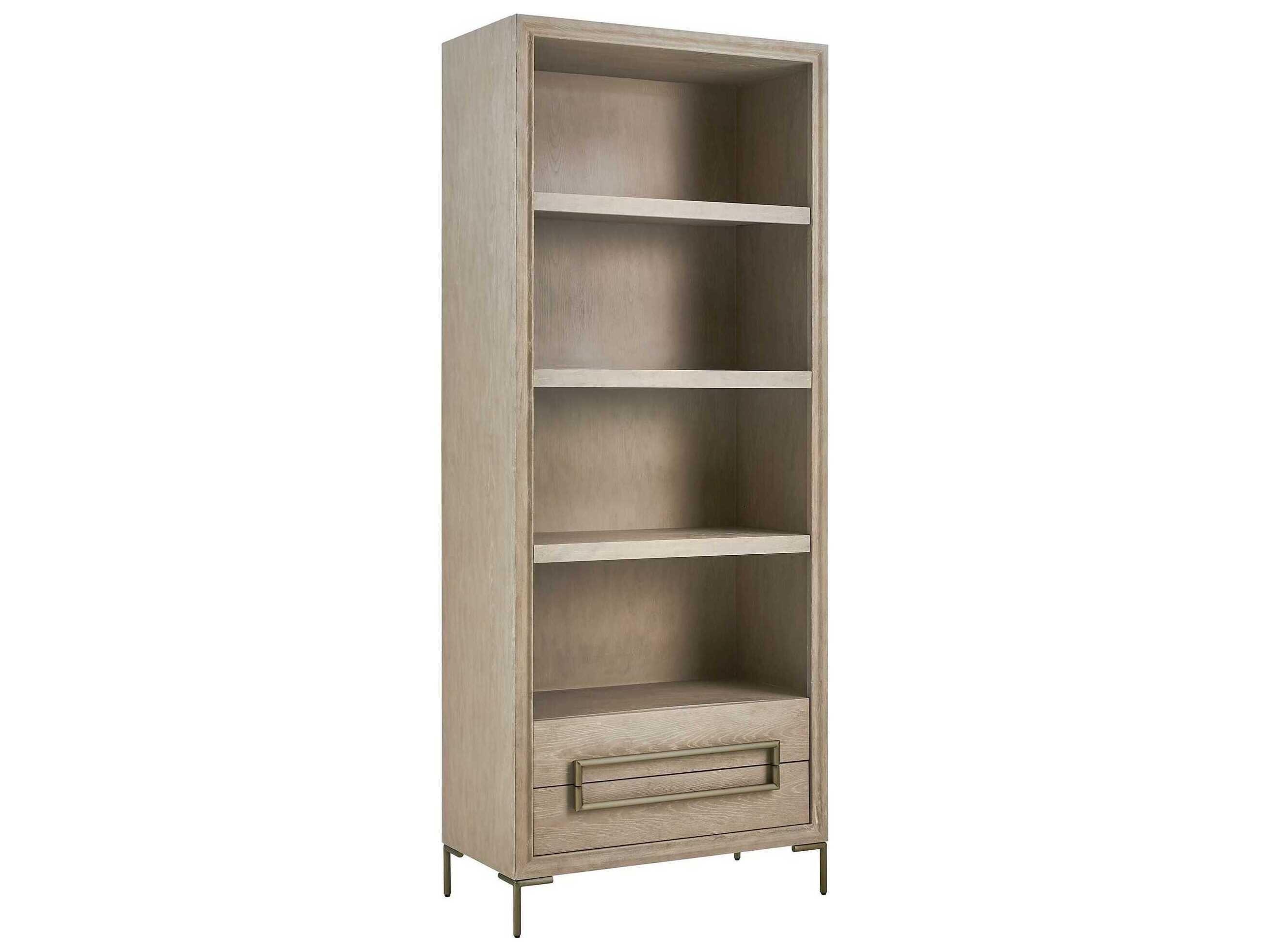 Uttermost Alessia Light Oak Bookcase