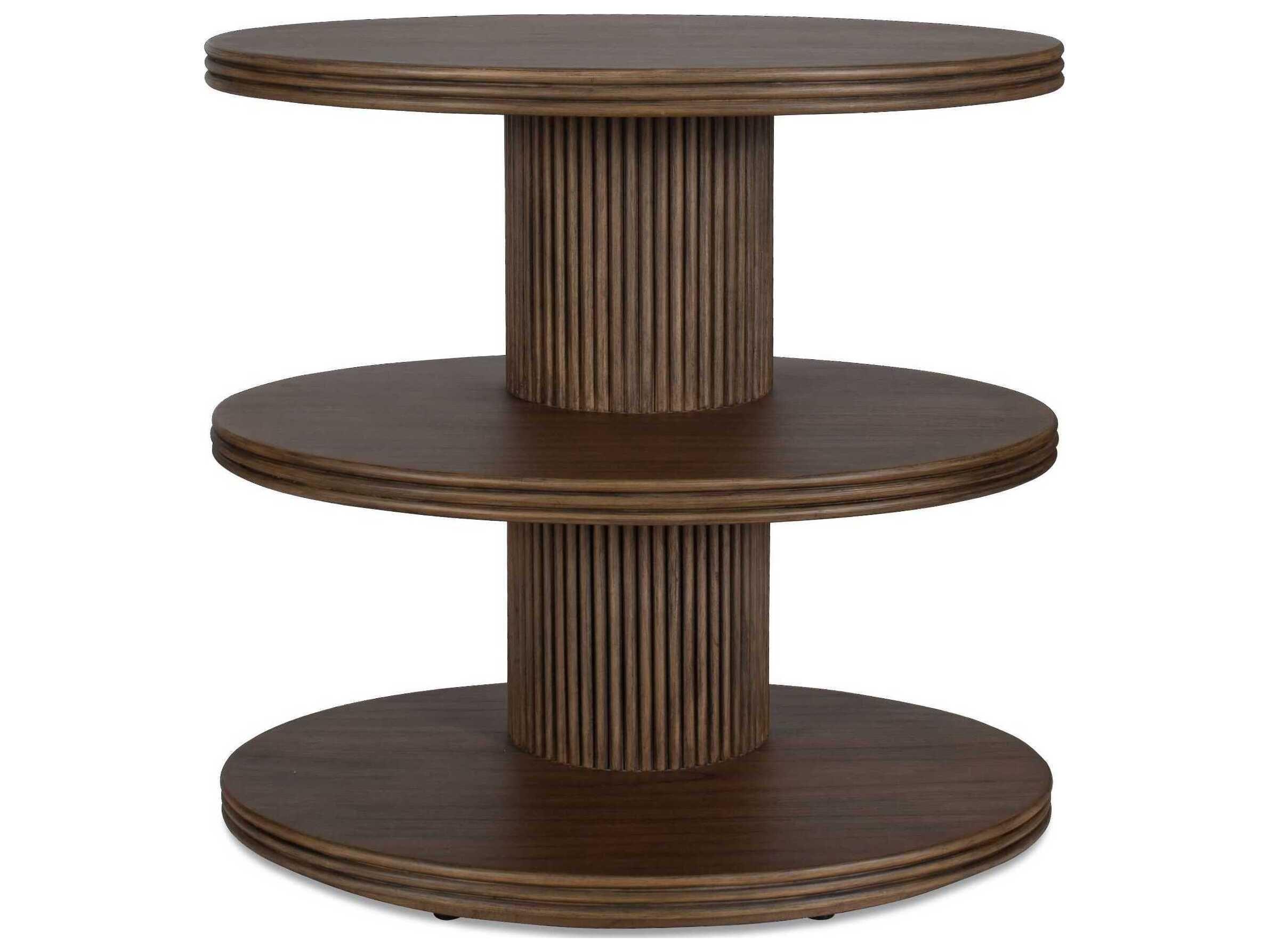 Uttermost Top Tier Oval Wood End Table