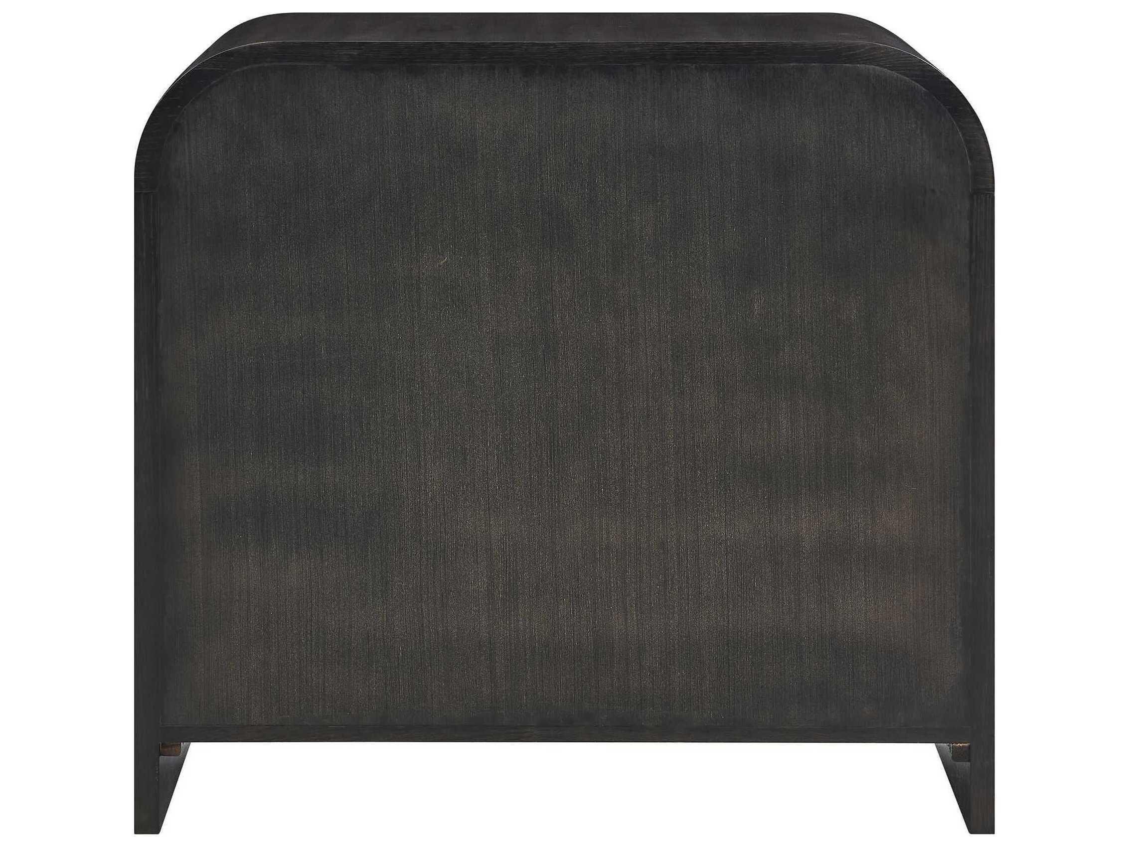 Uttermost Byrams 3-Drawers Brown Oak Wood Dresser