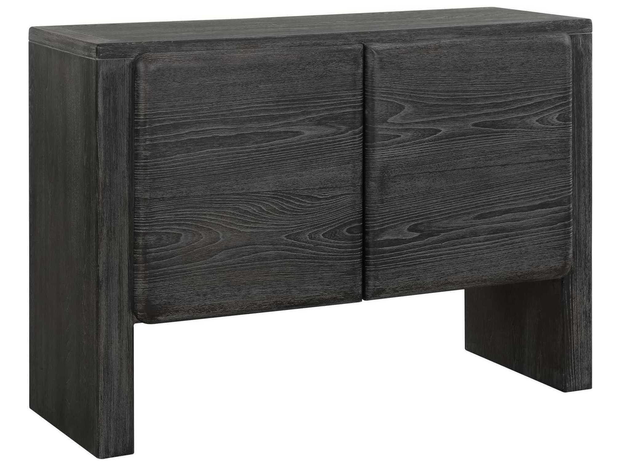 Uttermost Bierk Dark Stain Black Elm Wood Accent Chest