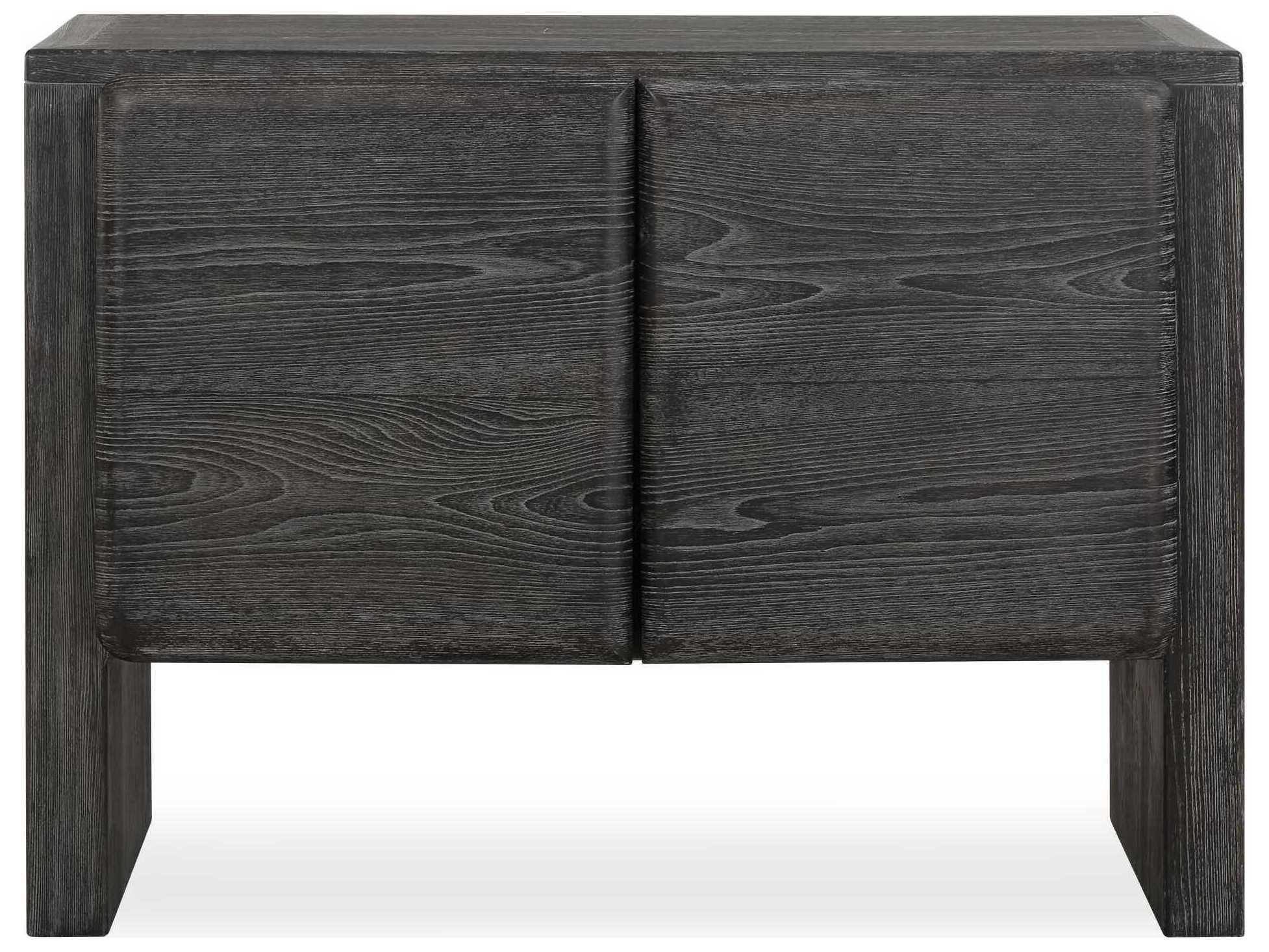 Uttermost Bierk Dark Stain Black Elm Wood Accent Chest