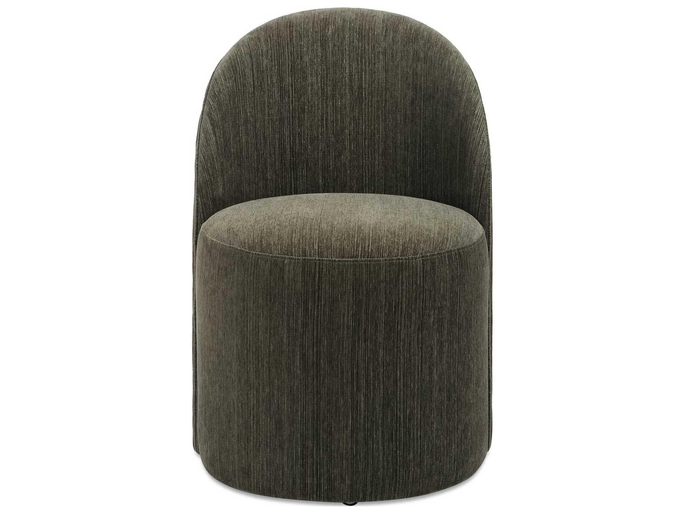 Uttermost Roll With It Plywood Green Upholstered Armless Dining Chair