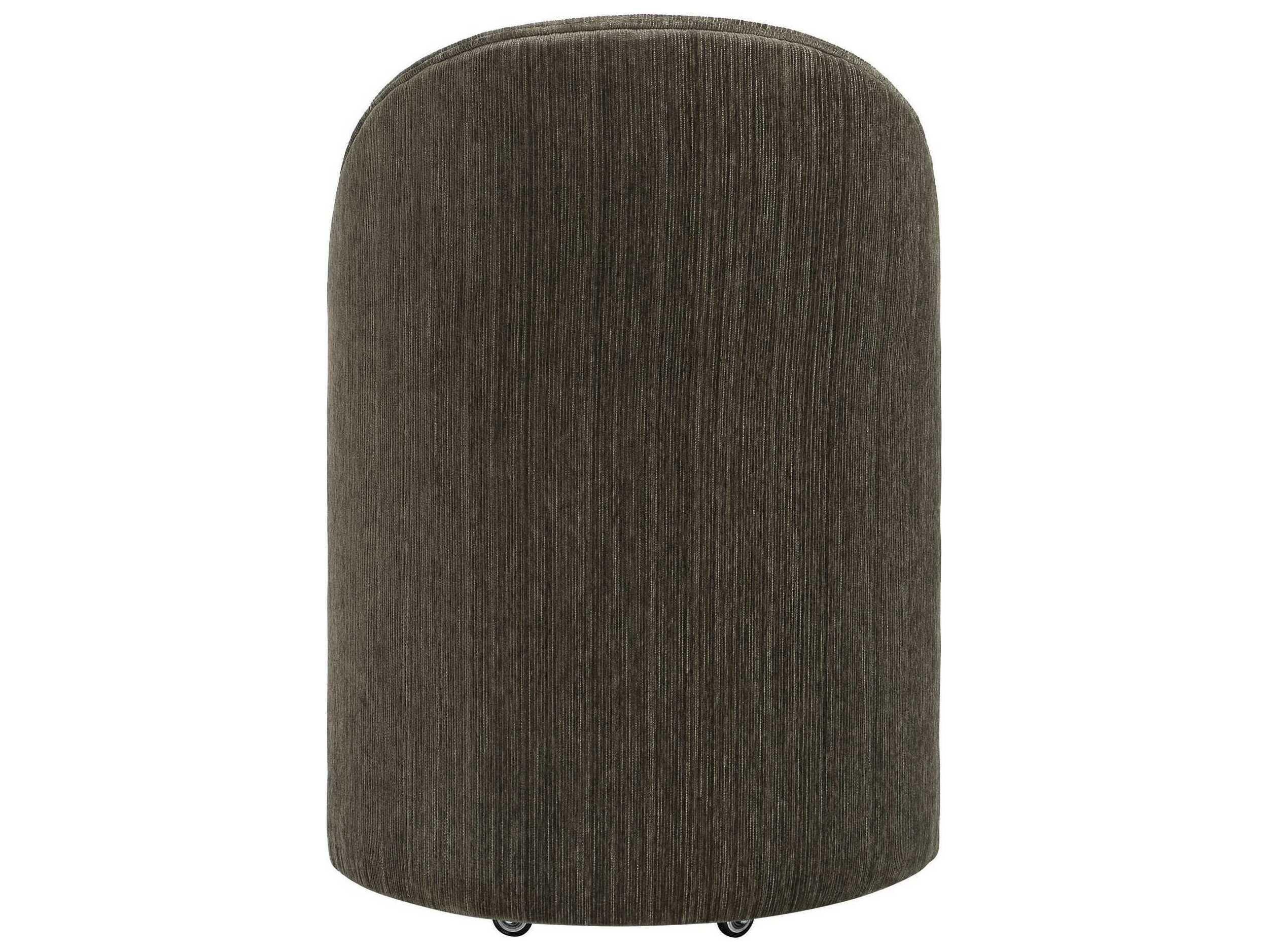 Uttermost Roll With It Plywood Green Upholstered Armless Dining Chair