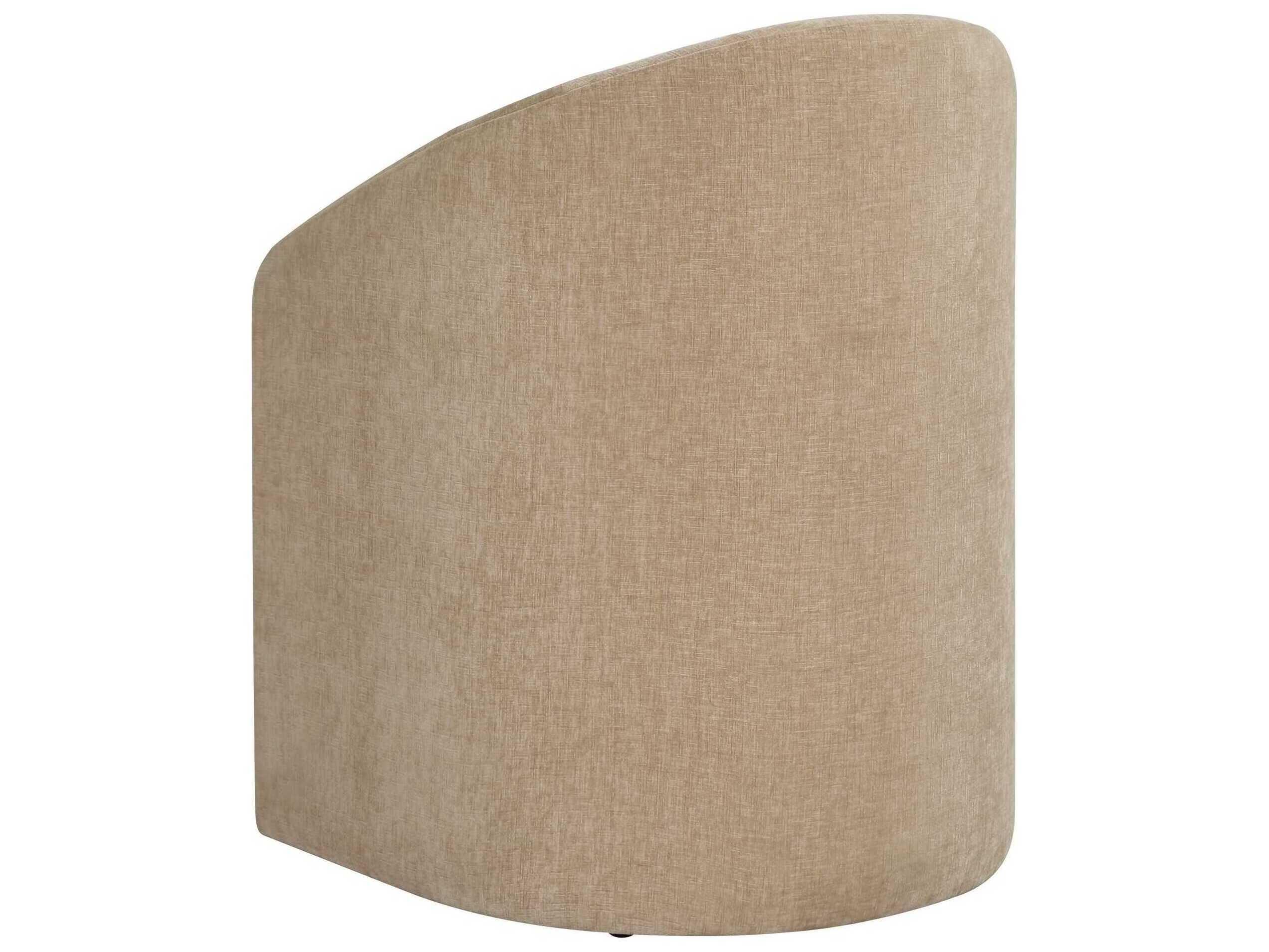 Uttermost Harbor Plywood Brown Upholstered Arm Dining Chair