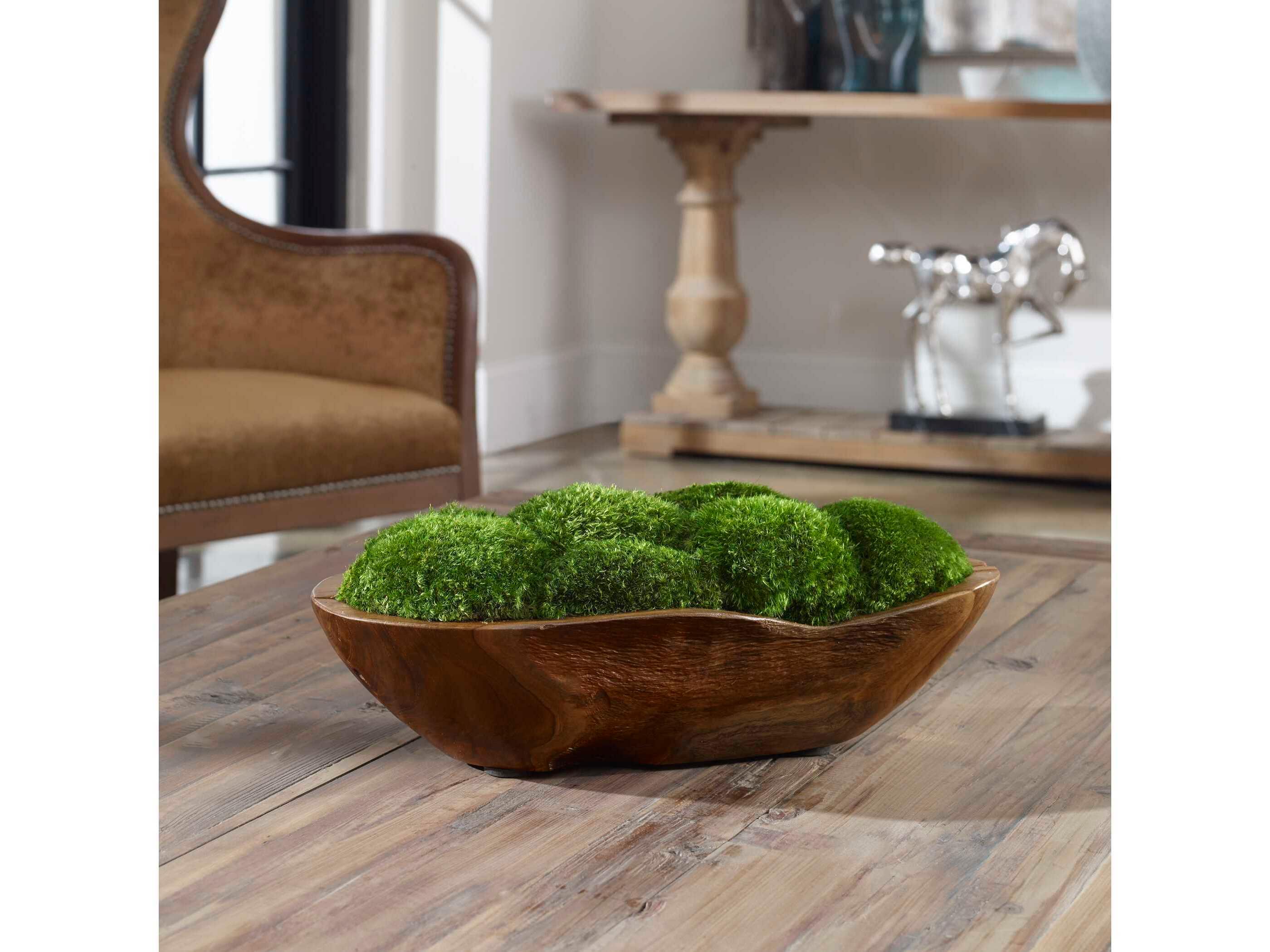 Uttermost Kinsale Moss Centerpiece