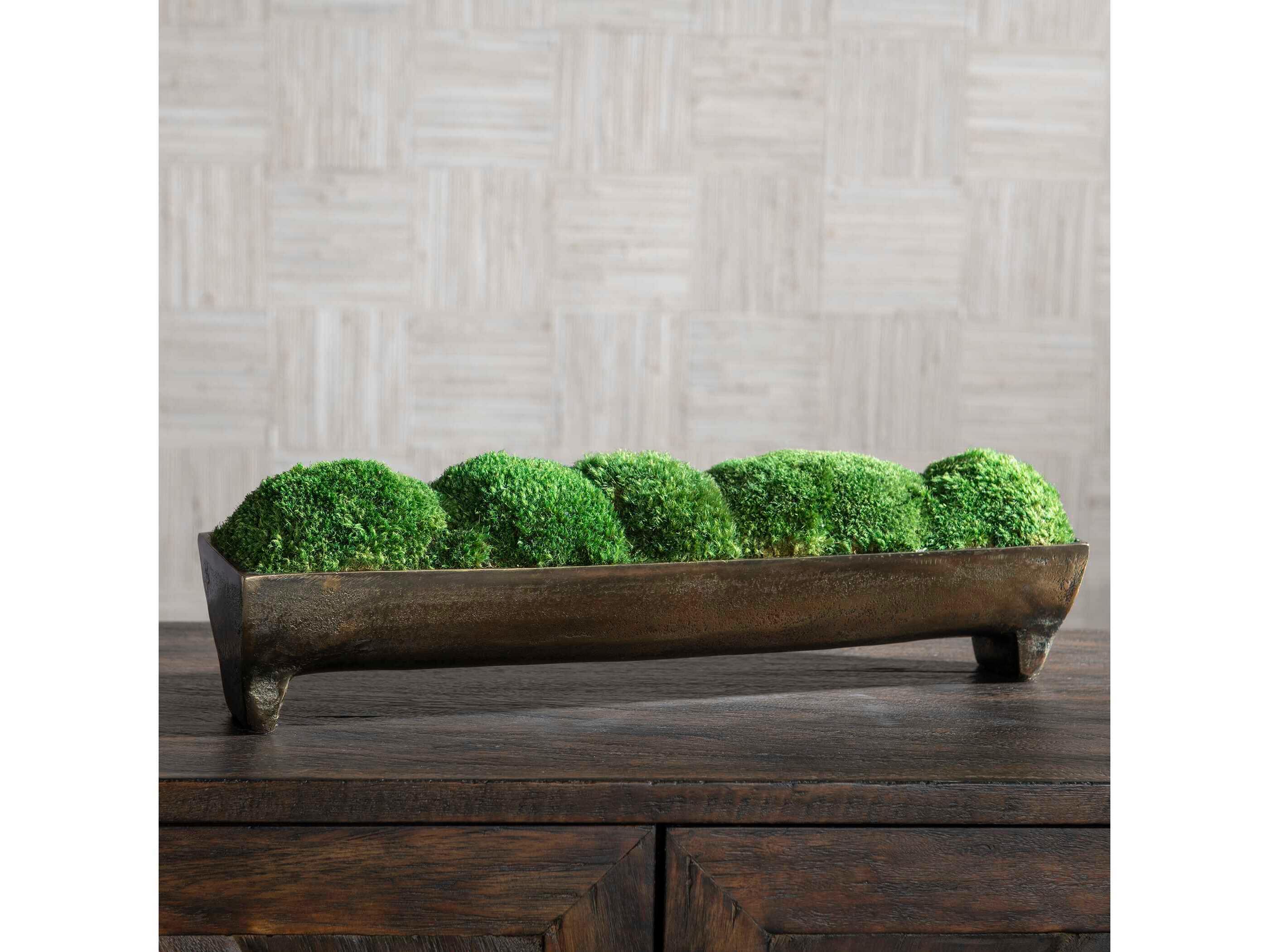 Uttermost Canal Moss Small Centerpiece