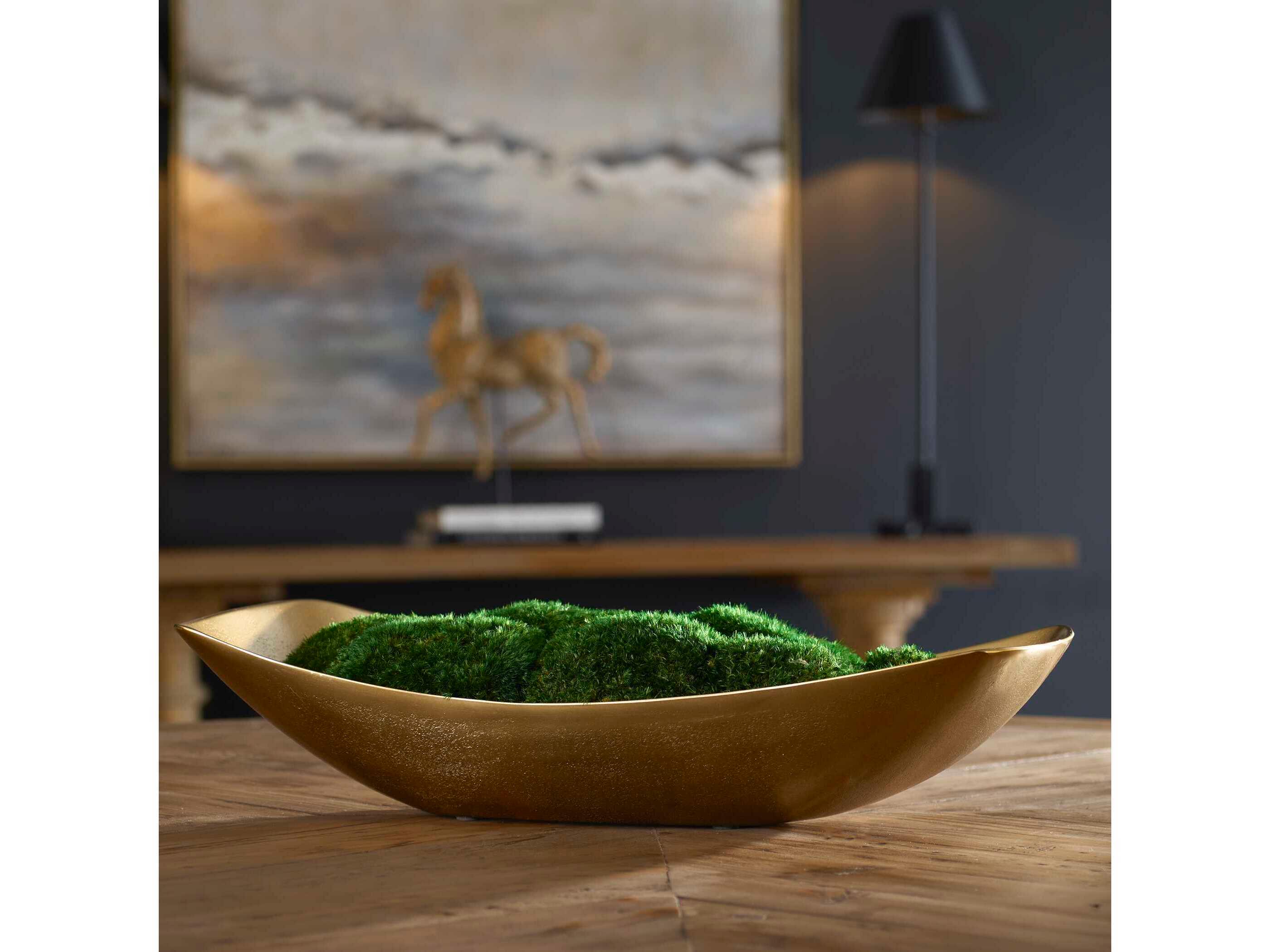 Uttermost Venice Moss Centerpiece
