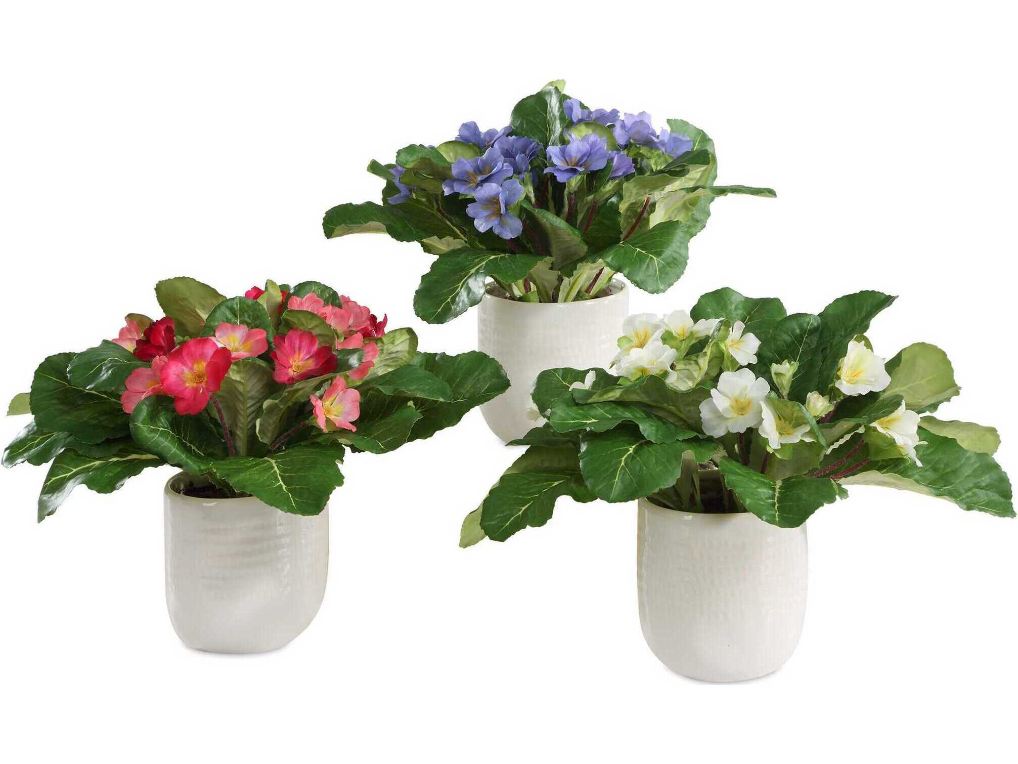 Uttermost Trilogy Primrose Accents In Vases Set of 3