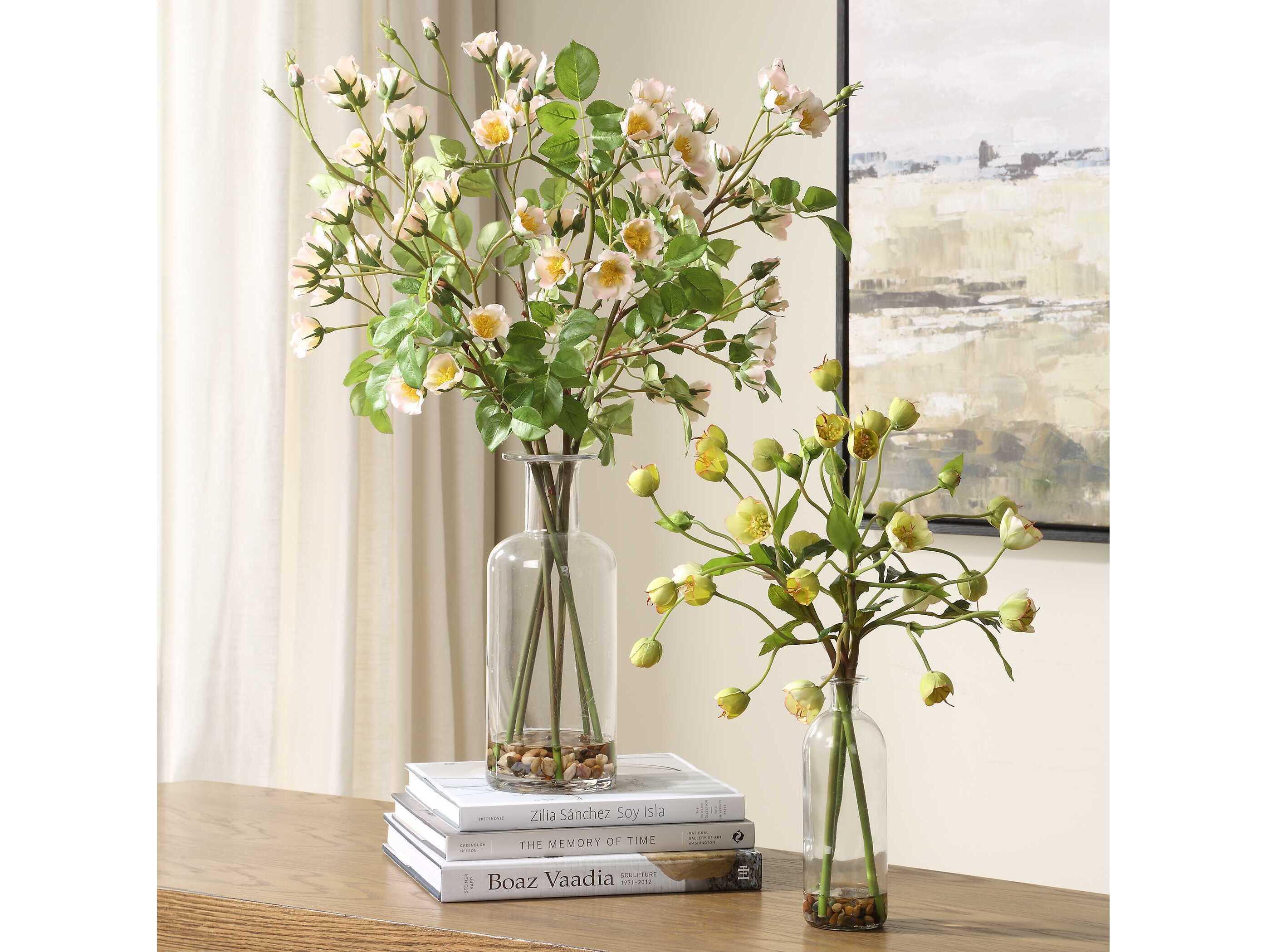 Uttermost Tranquility Lenten Rose Bouquets Set of 2
