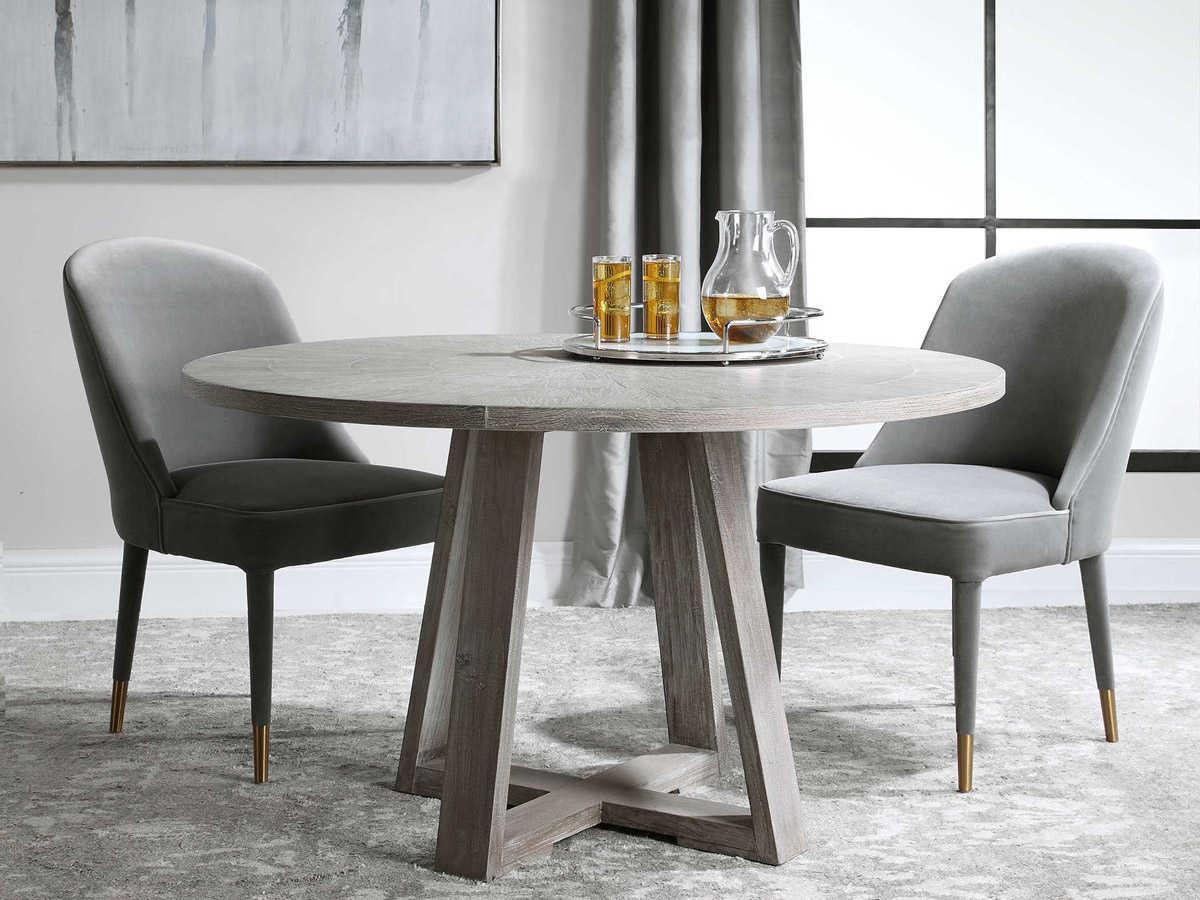 Uttermost Gidran Elm Wood Dining Room Set