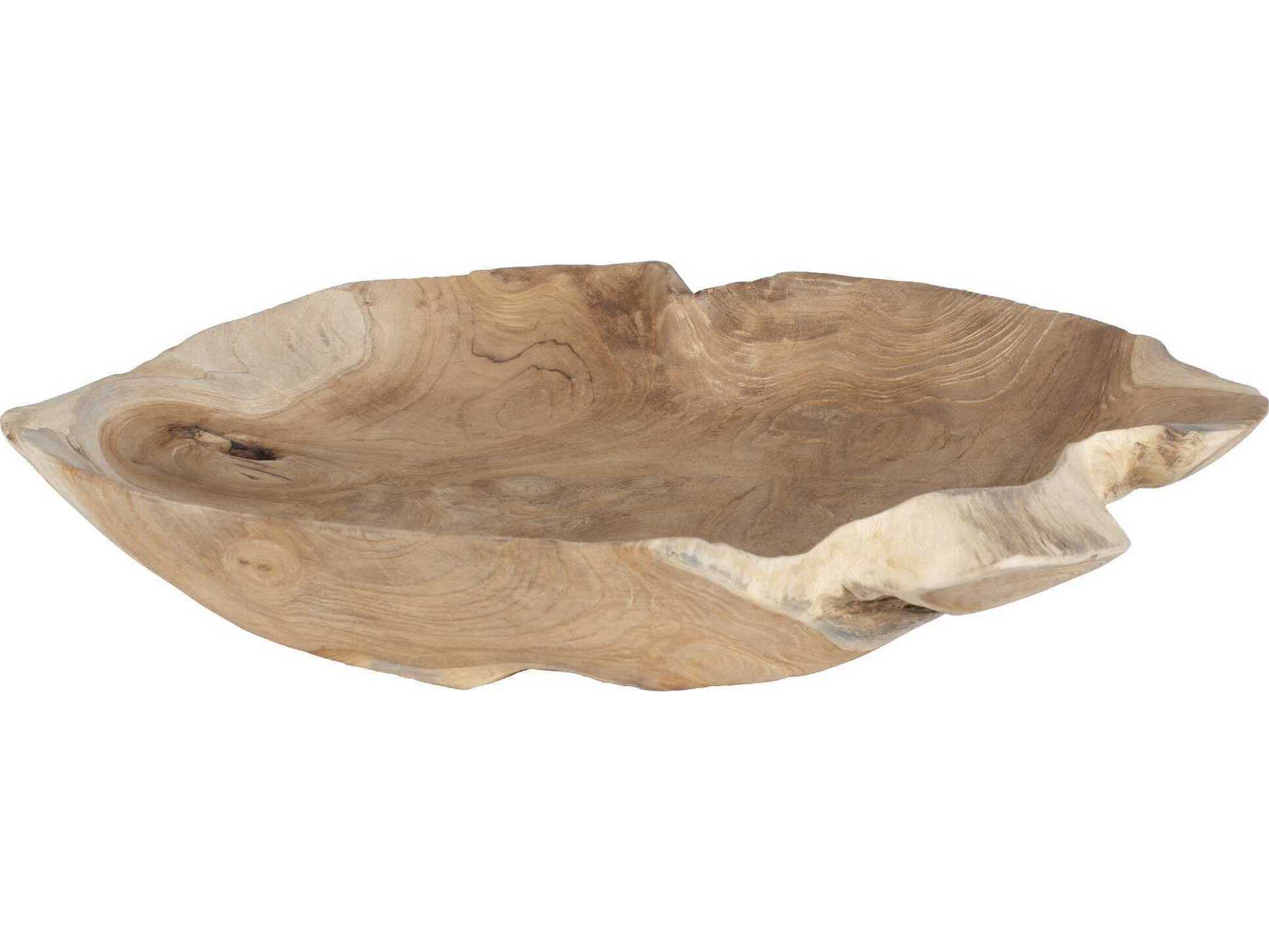 Uttermost Outdoor Organic Embrace Outdoor Teak Bowl