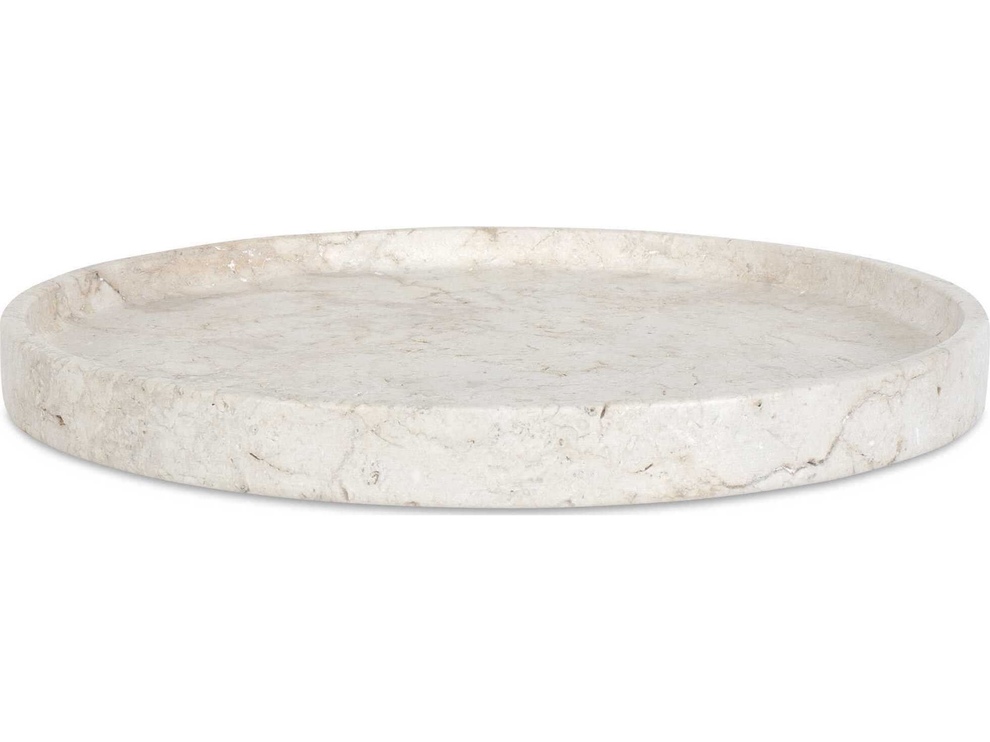 Uttermost Outdoor Travessa Outdoor Round Stone Tray