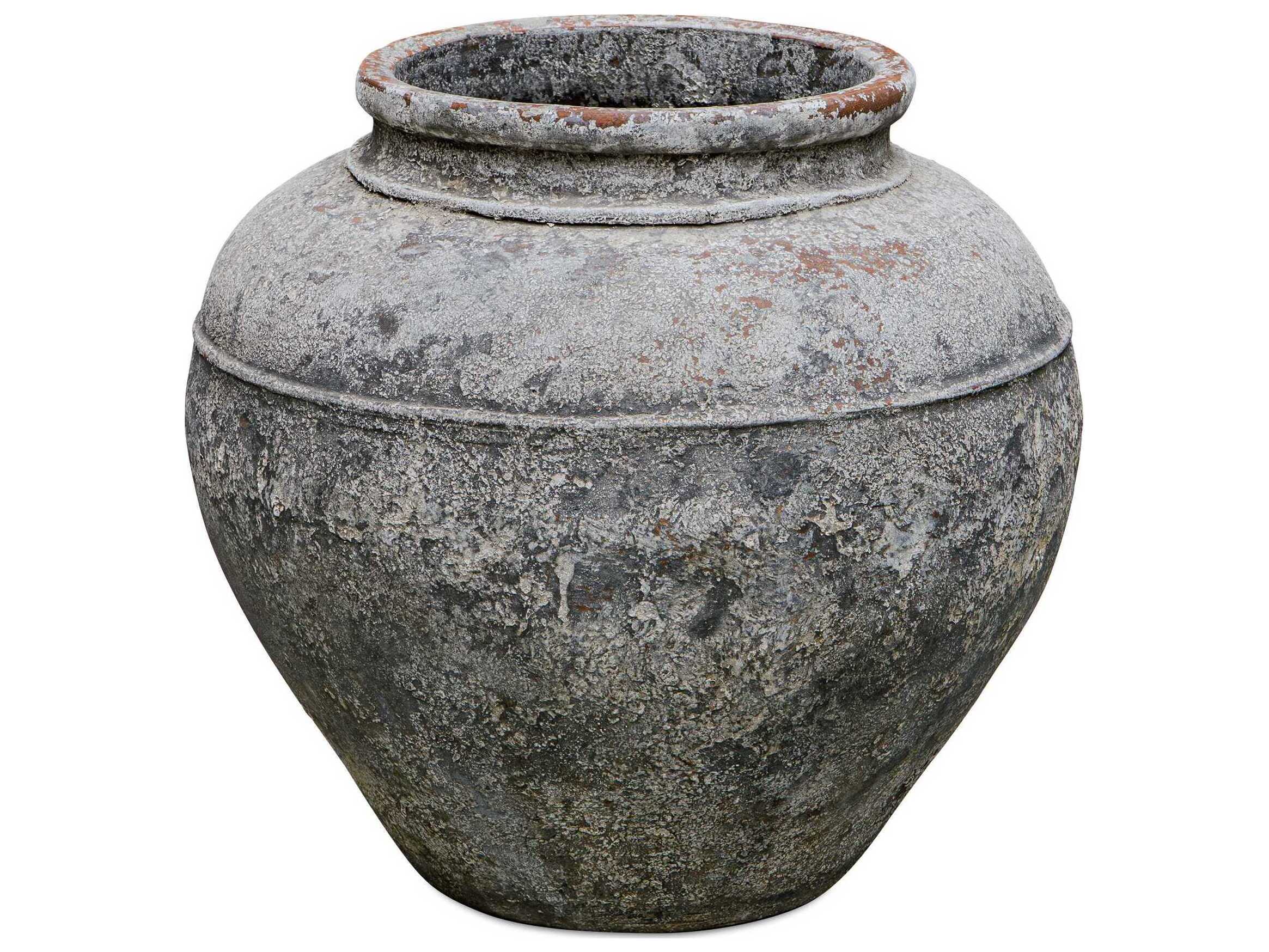 Uttermost Outdoor Echoes Of Time Concrete Outdoor Planter