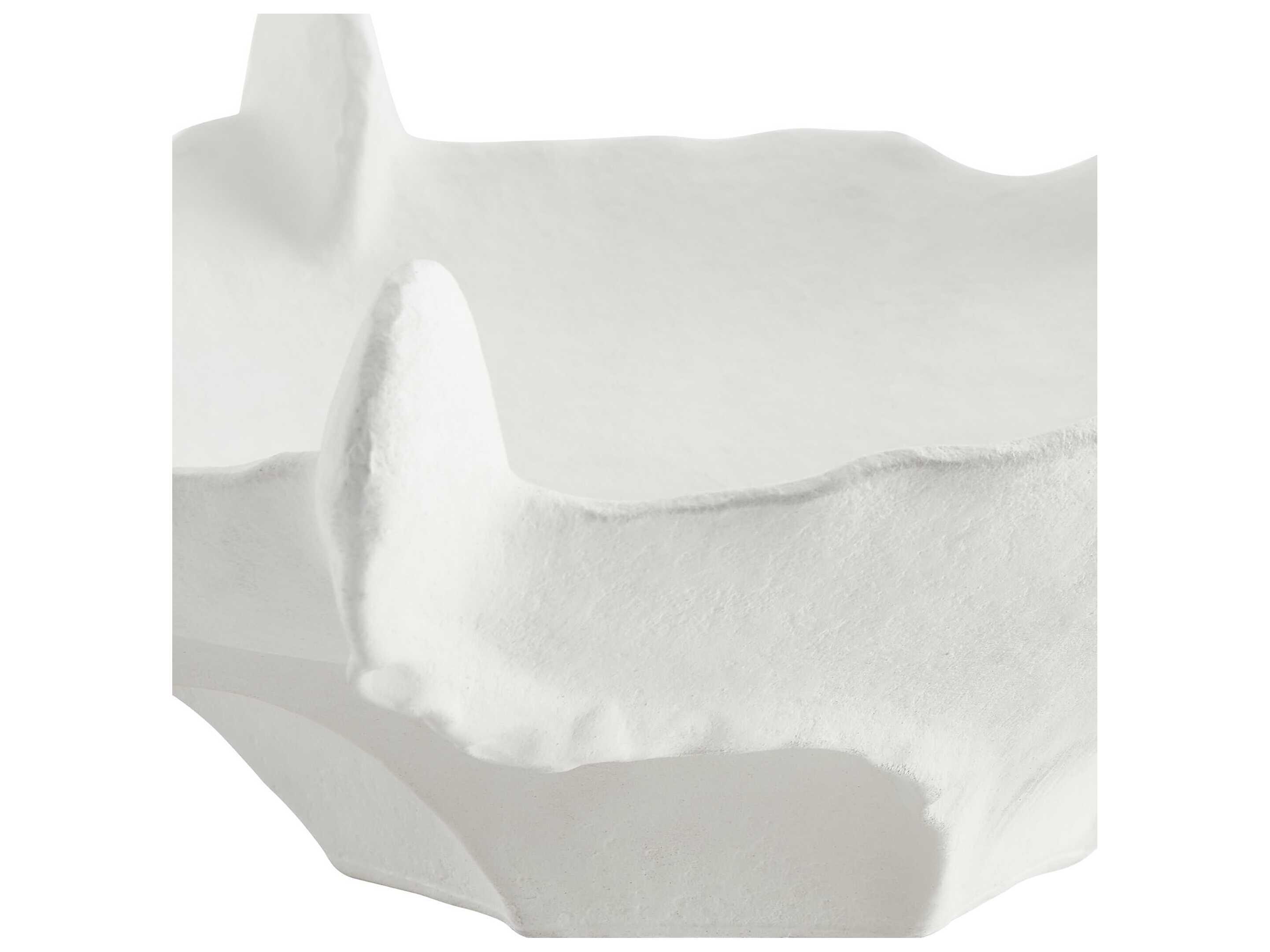 Uttermost Outdoor Coral Mirage White Outdoor Bowl