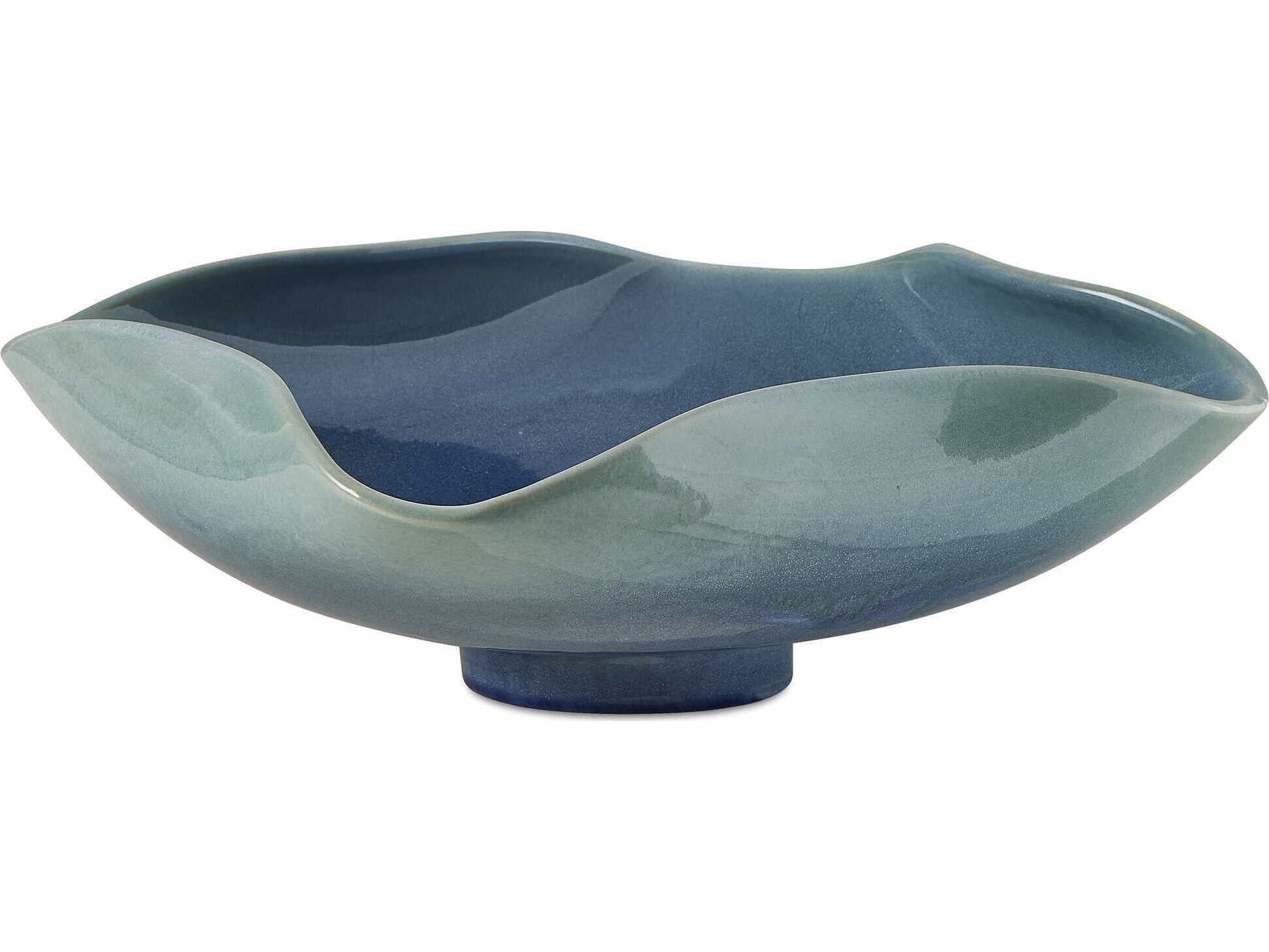 Uttermost Outdoor Blue Lagoon Outdoor Bowl