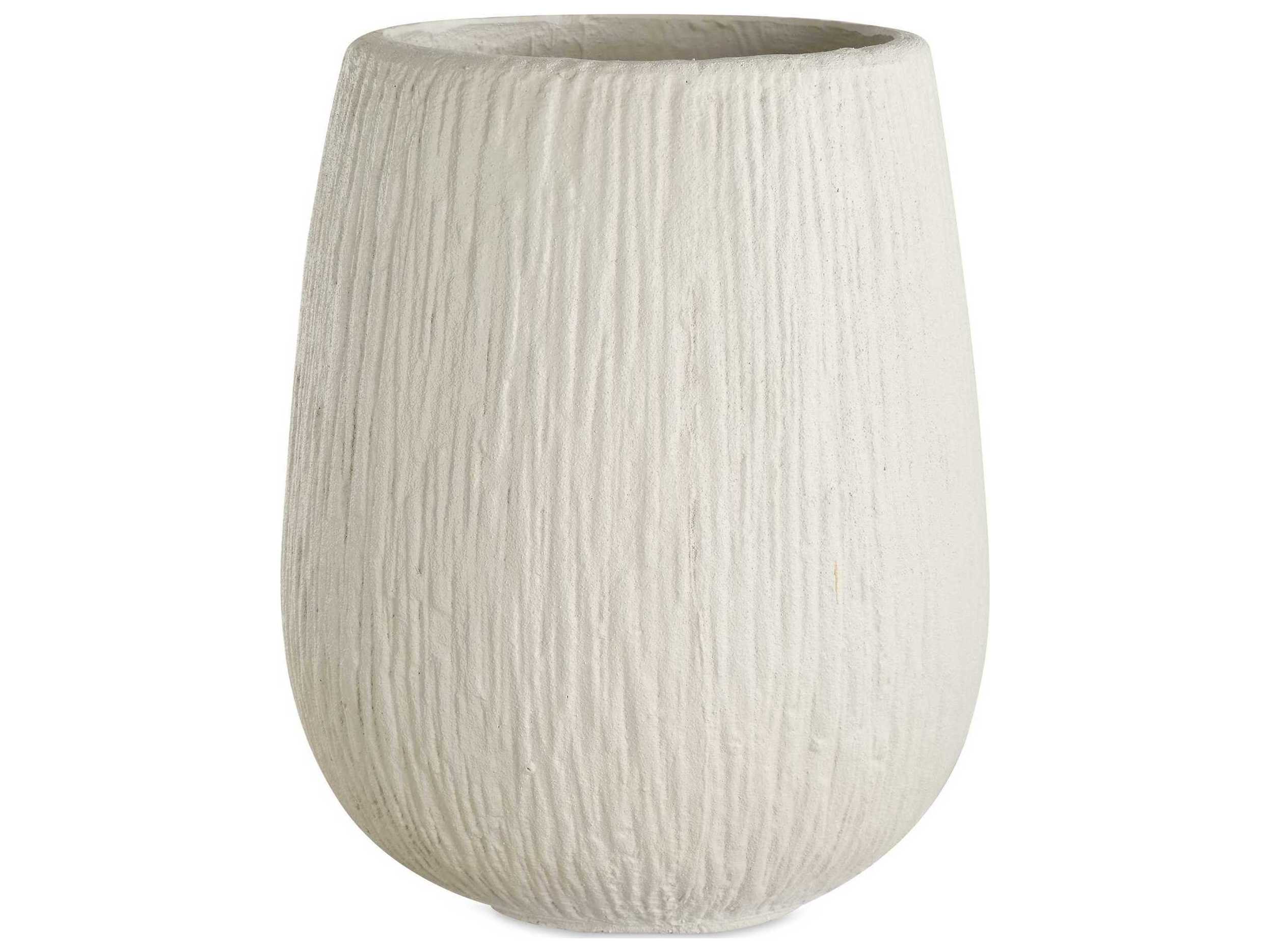 Uttermost Outdoor Rustic Ridge Off-White Outdoor Planter