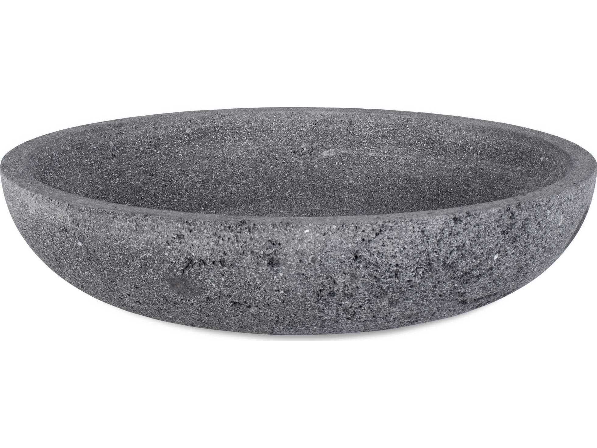 Uttermost Outdoor Ashen Earth Outdoor Bowl