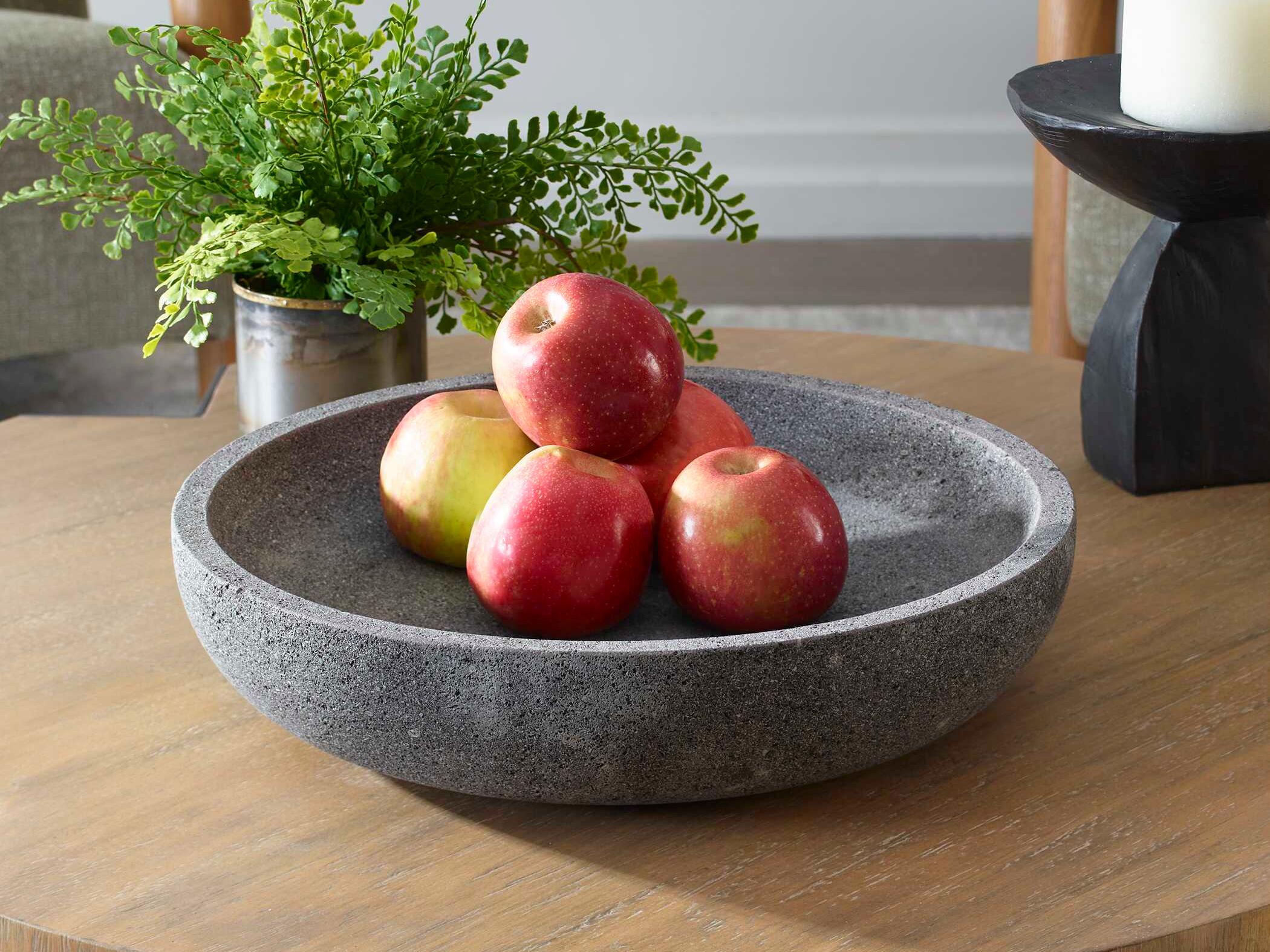 Uttermost Outdoor Ashen Earth Outdoor Bowl
