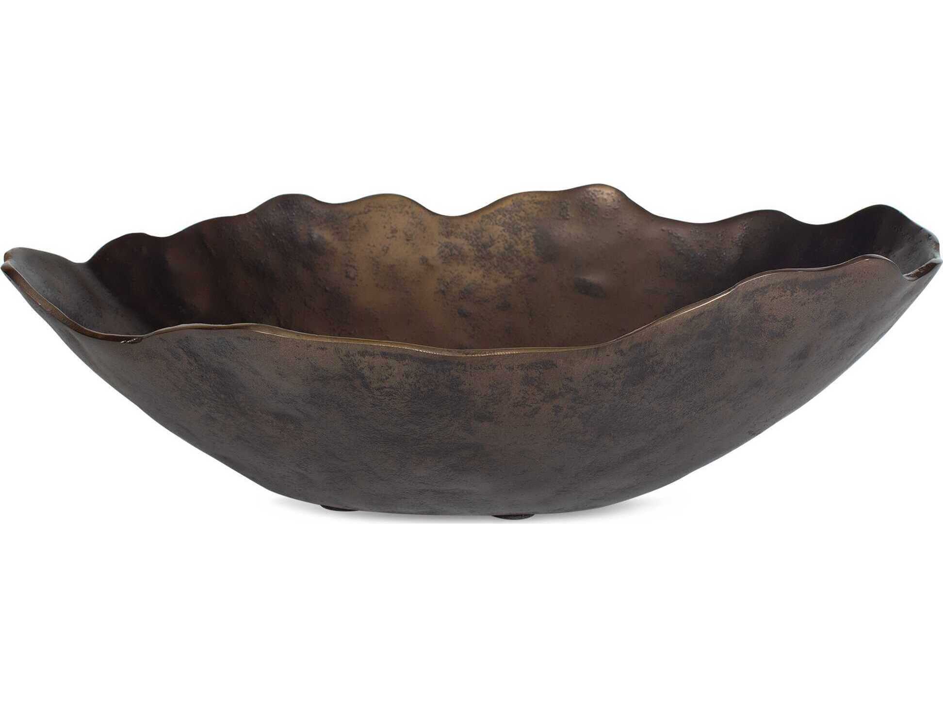 Uttermost Outdoor Obscura Bronze Outdoor Bowl