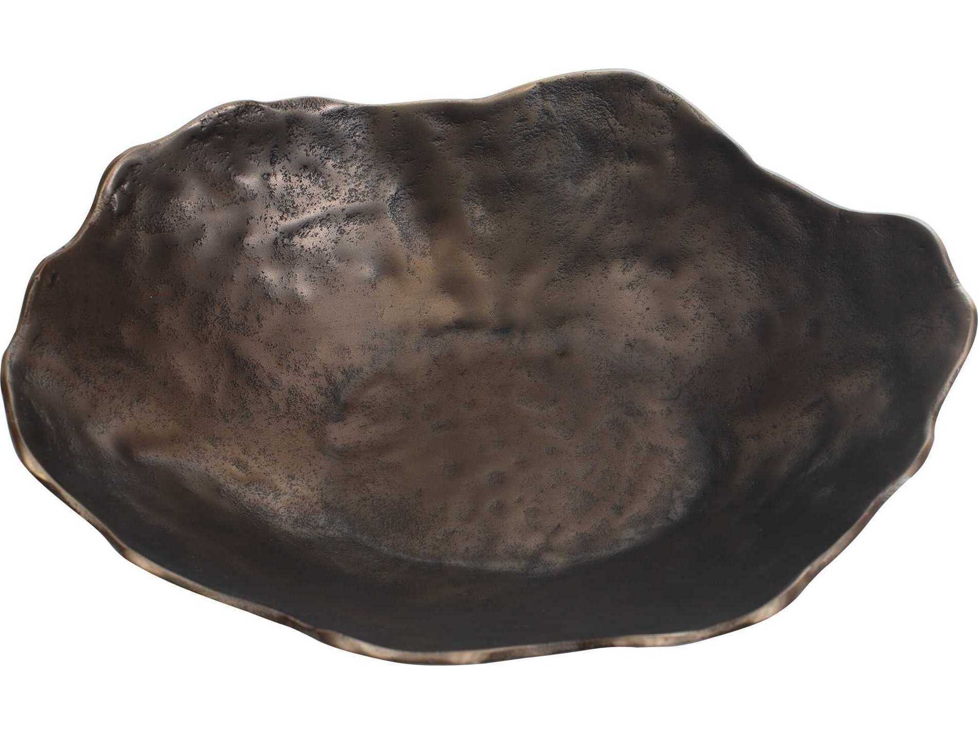 Uttermost Outdoor Obscura Bronze Outdoor Bowl