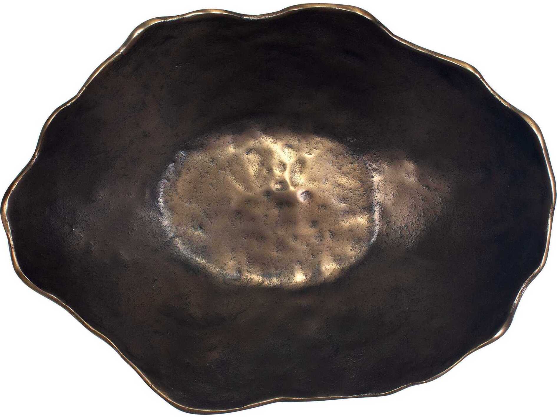 Uttermost Outdoor Obscura Bronze Outdoor Bowl