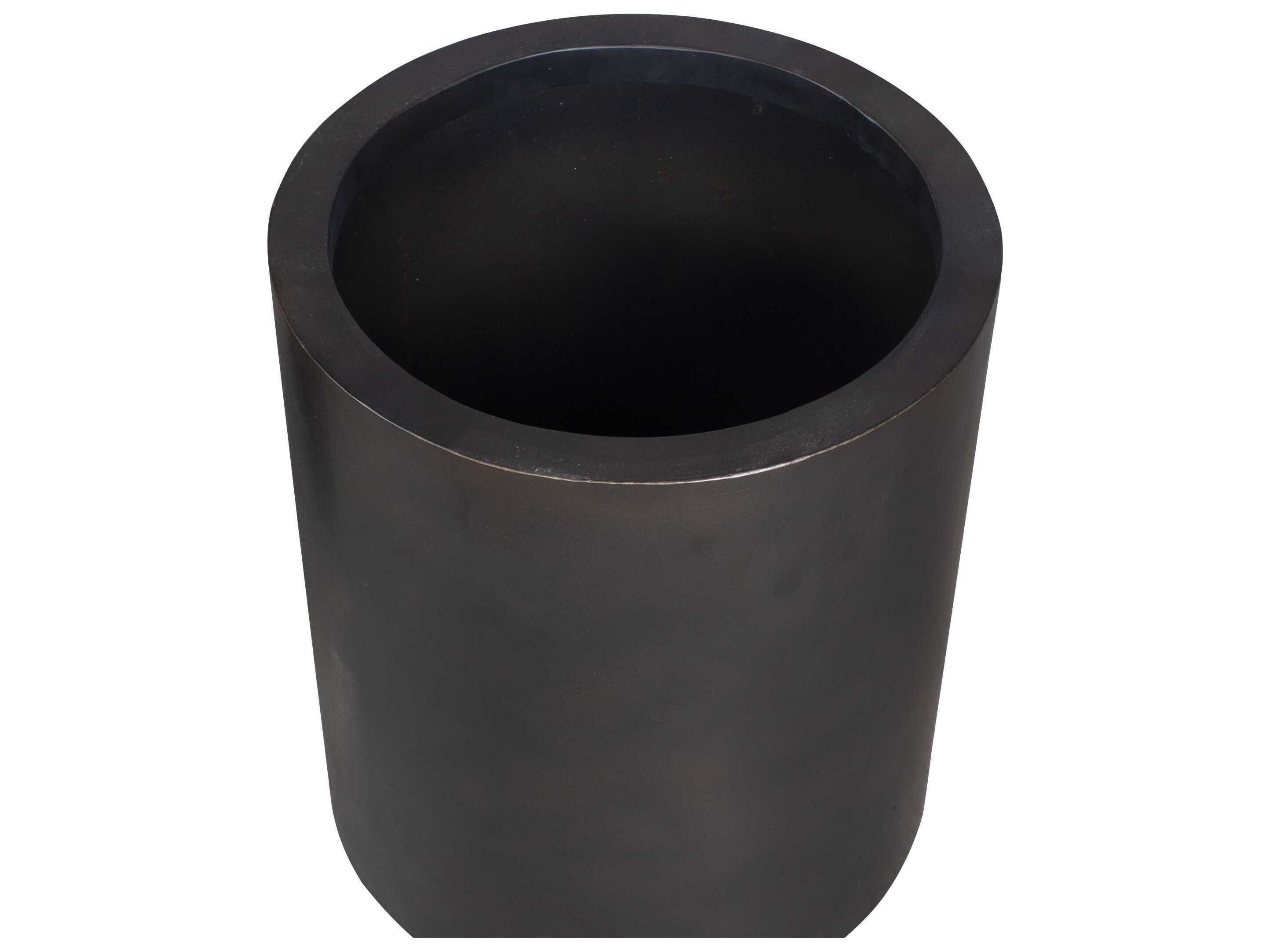 Uttermost Outdoor Volcan Matte Bronze Outdoor Planters Set of 2