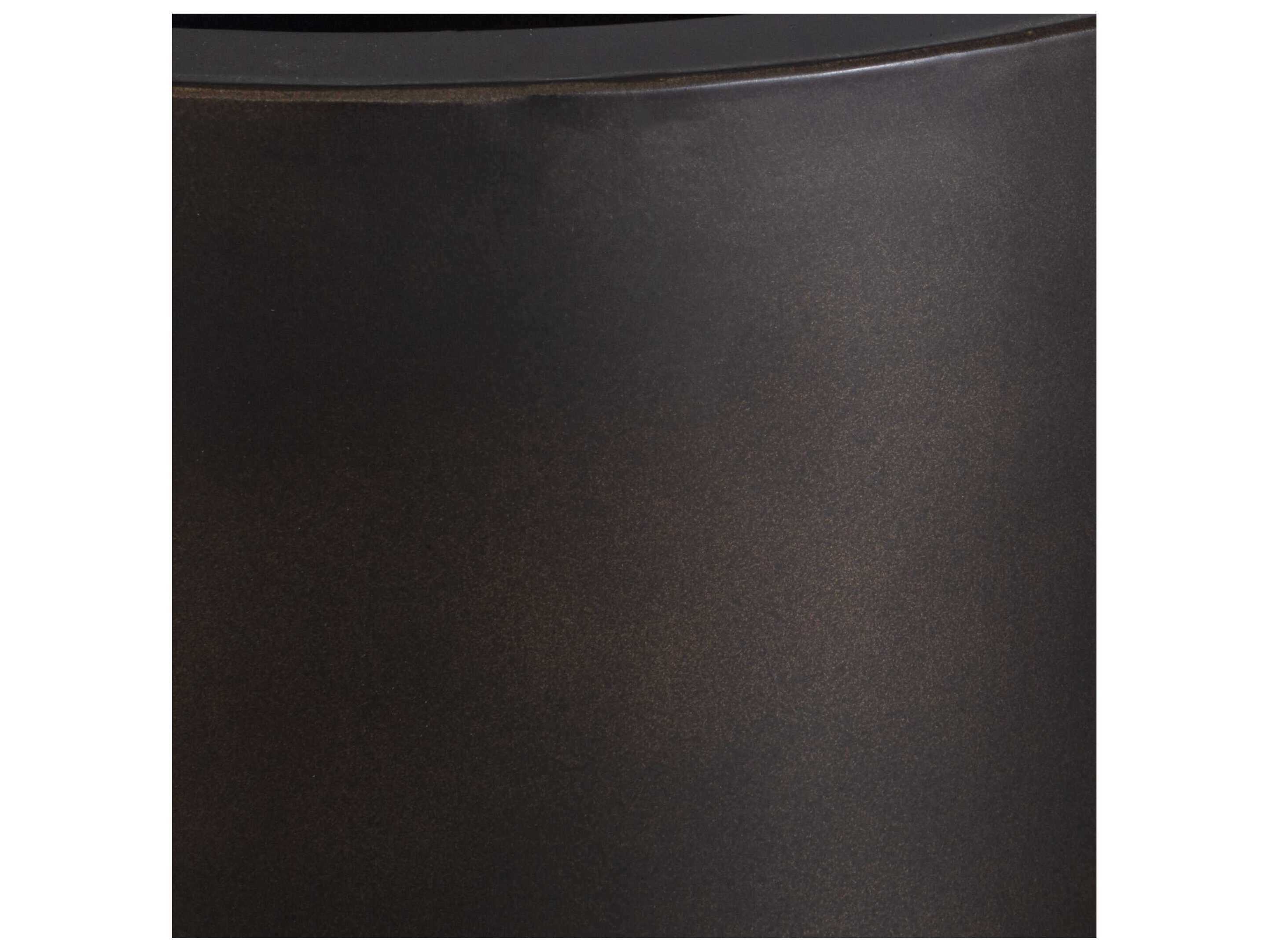 Uttermost Outdoor Volcan Matte Bronze Outdoor Planters Set of 2