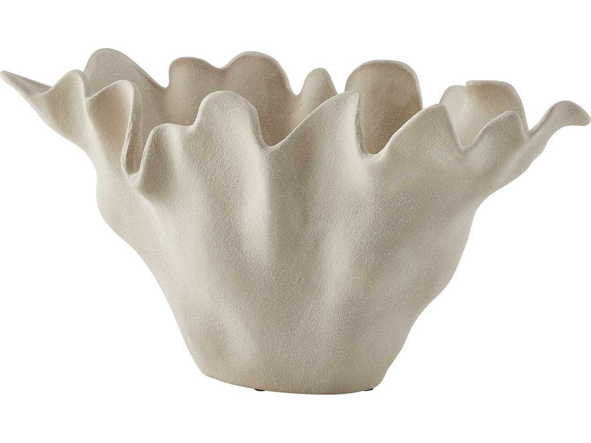 Uttermost Outdoor Sand Dune Outdoor Ceramic Bowl