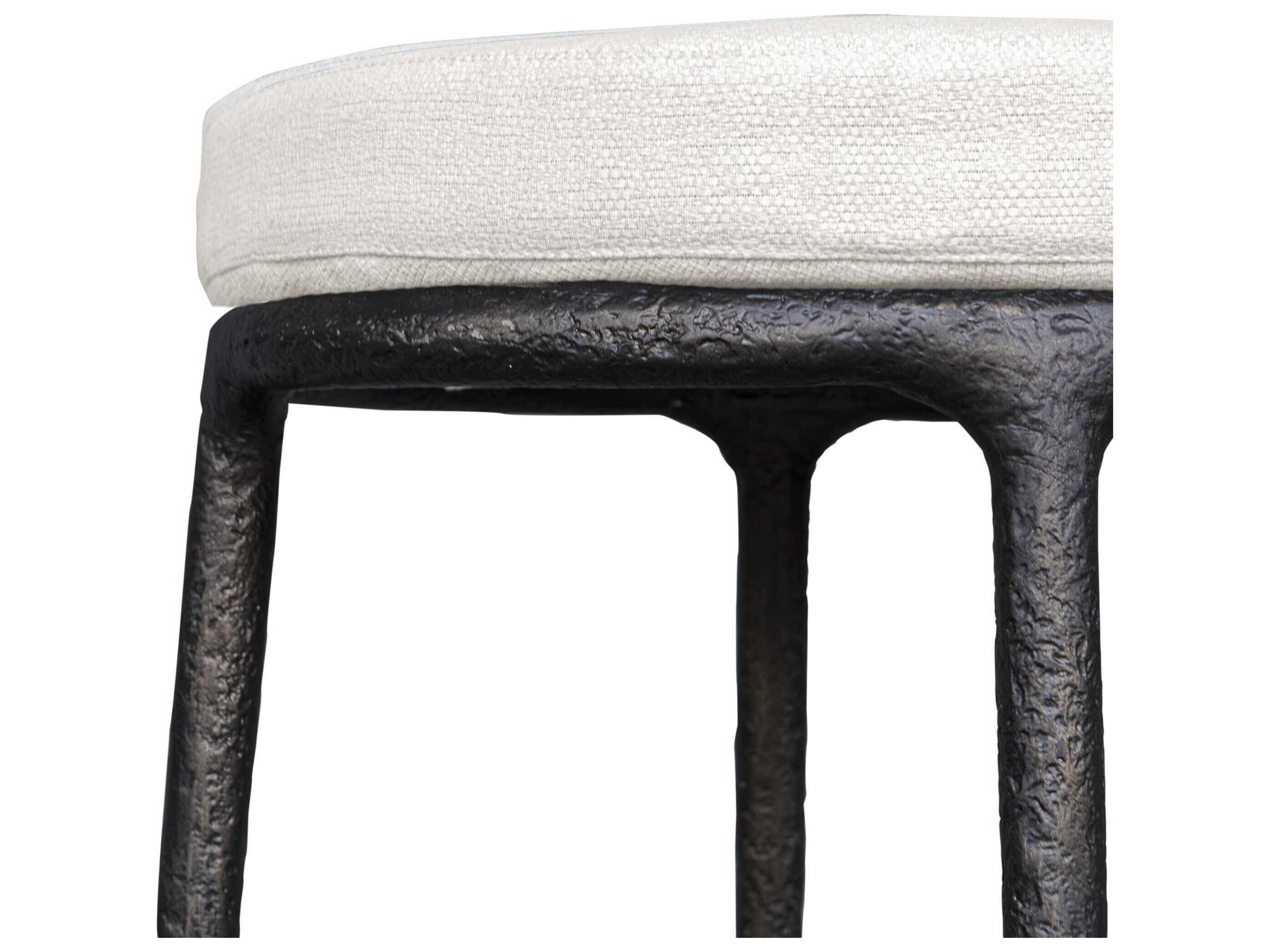 Uttermost Outdoor Thayer Java Aluminum Cushion Bar Stool