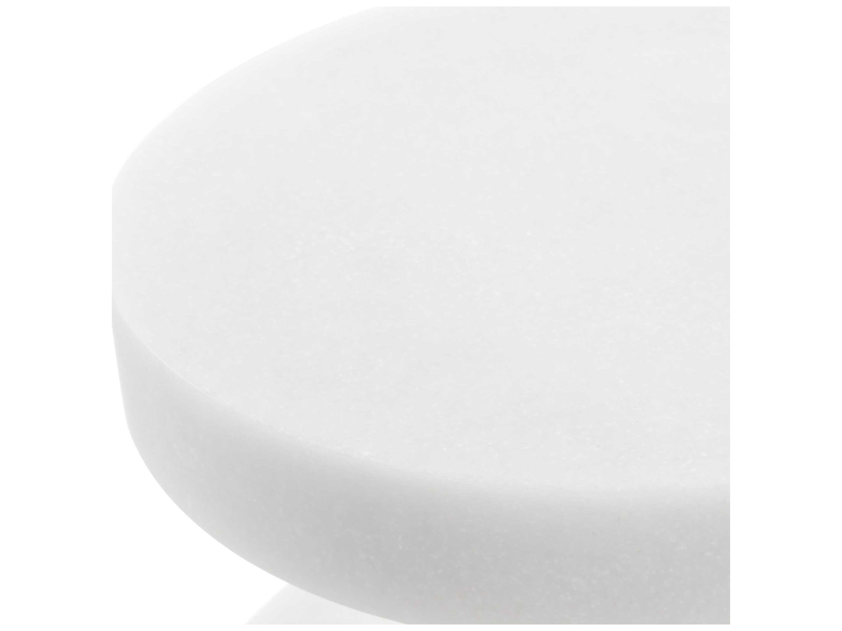 Uttermost Outdoor Balian White Resin Round End Table