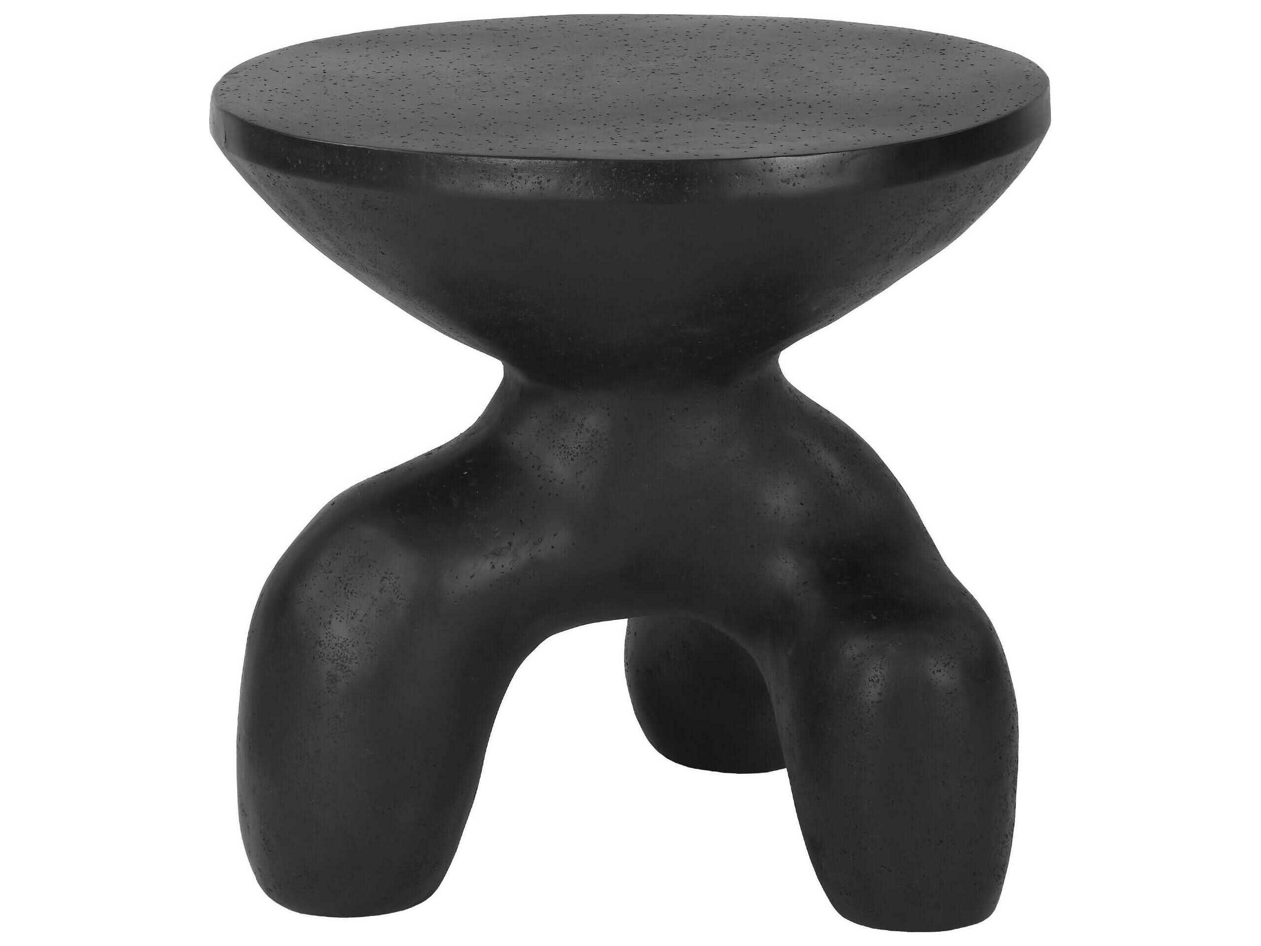 Uttermost Outdoor Veta Wood Round End Table