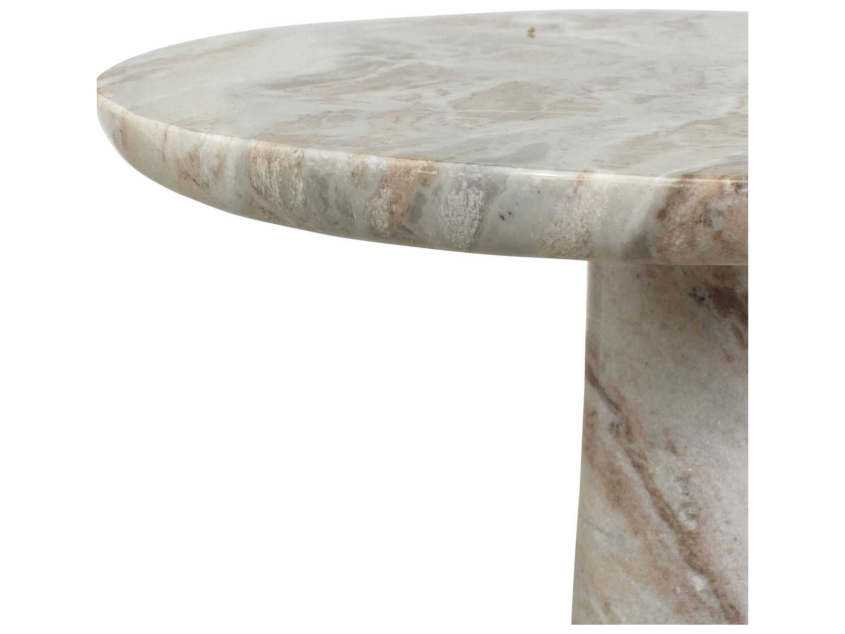 Uttermost Outdoor Shura Stone Round End Table