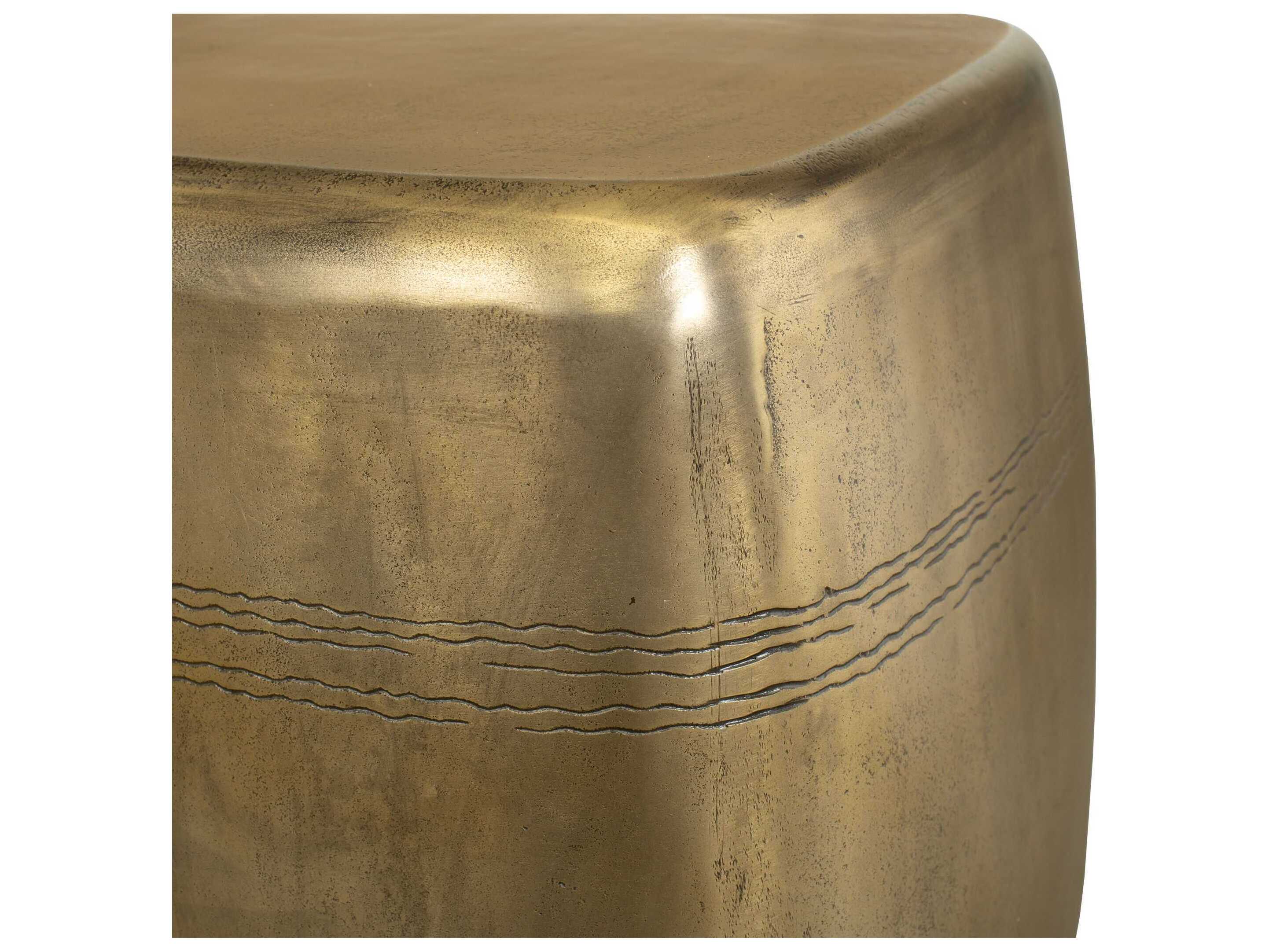 Uttermost Outdoor Saguaro Metal Square End Table