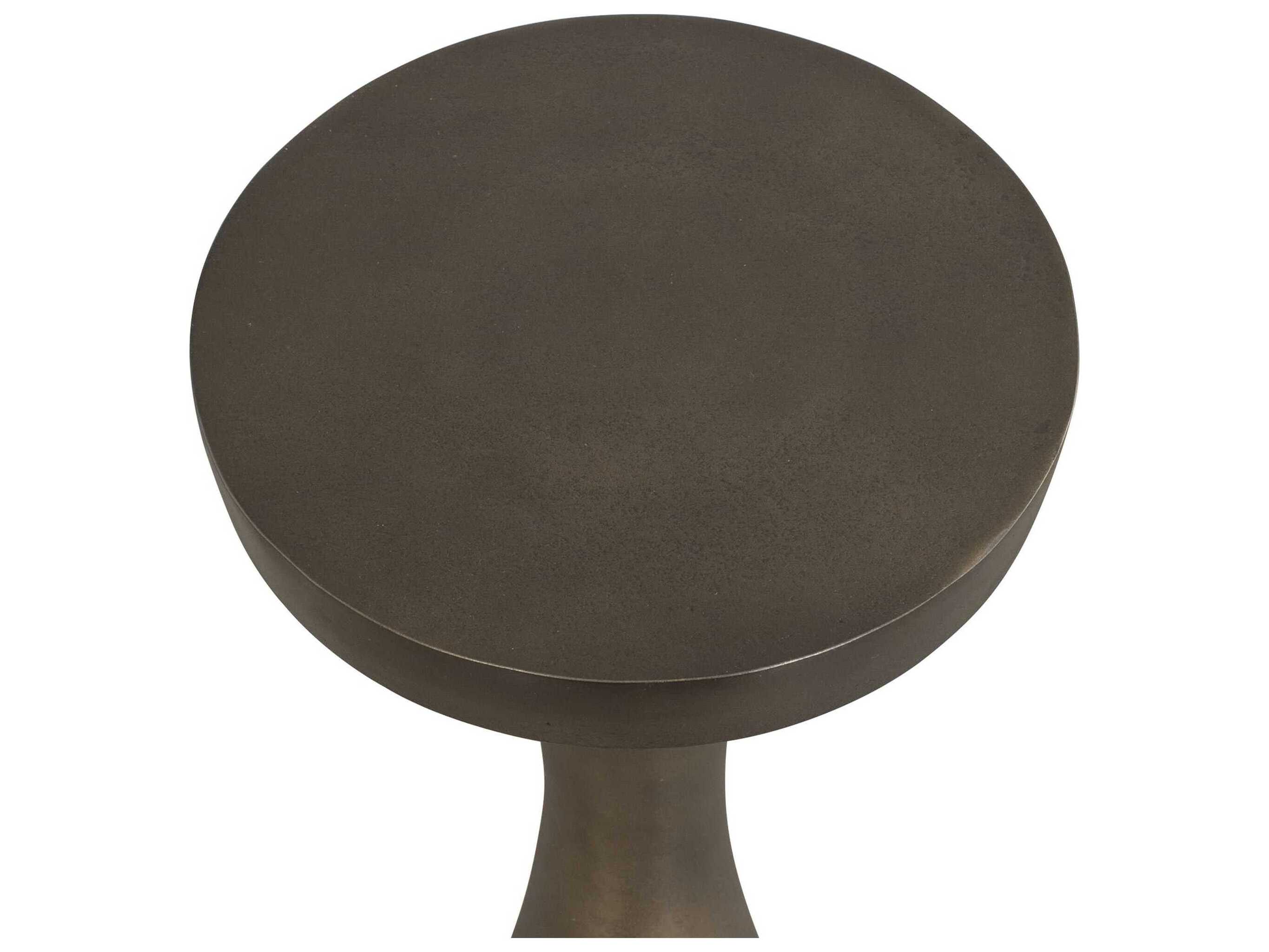 Uttermost Outdoor Miko Metal Round End Table