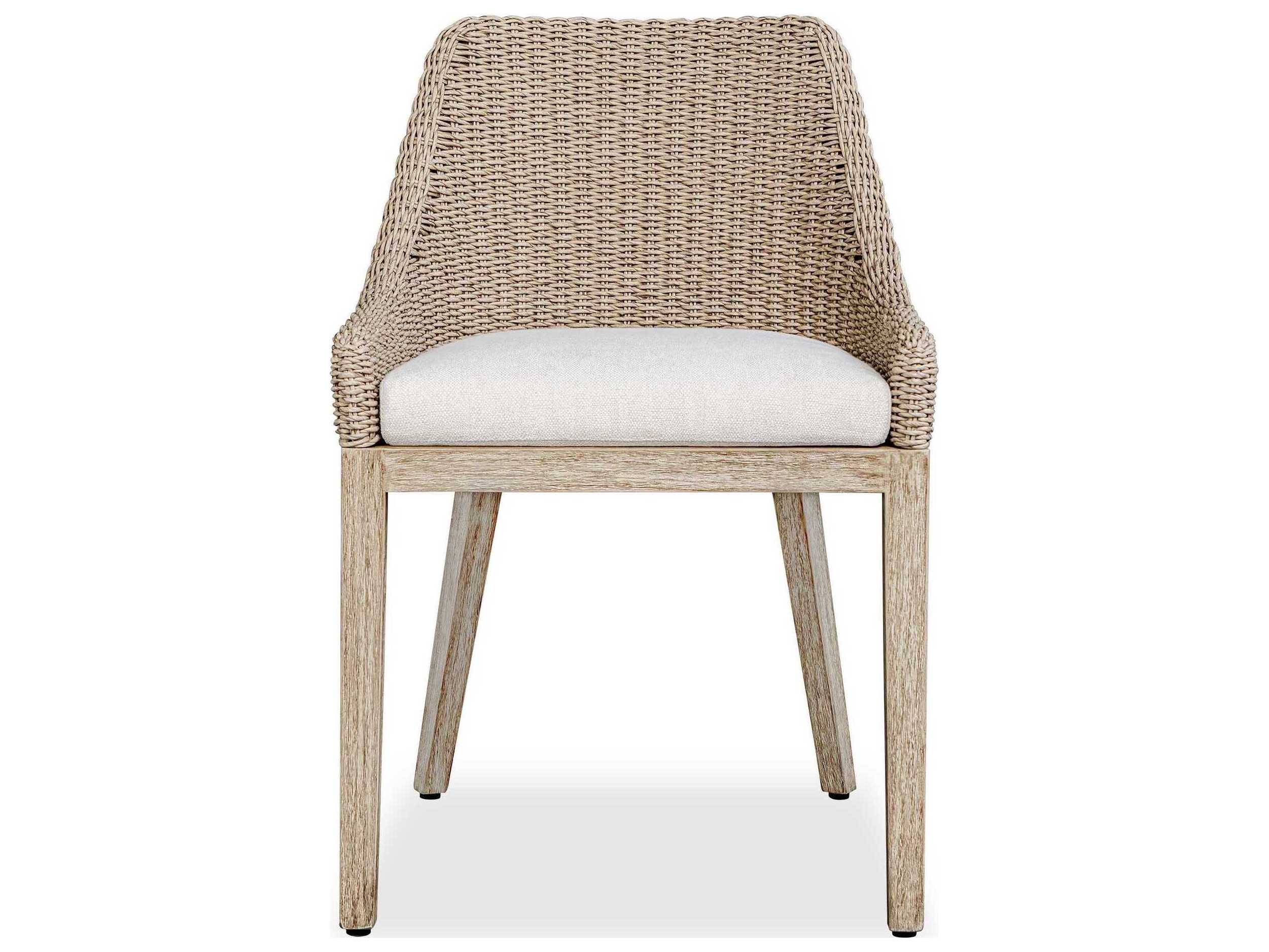 Uttermost Outdoor Paloma Wicker Cushion Dining Chair