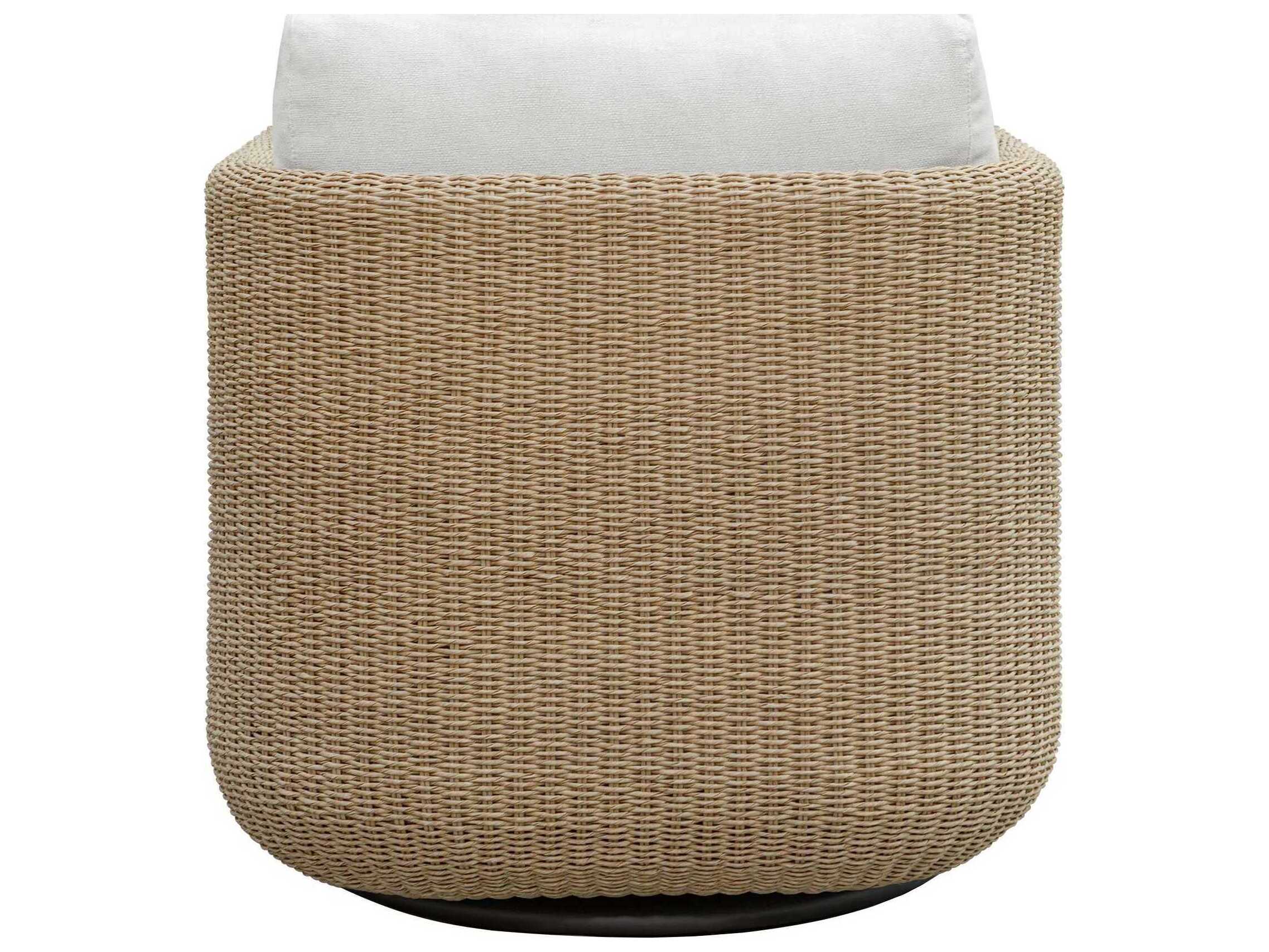 Uttermost Outdoor Santorini Wicker Cushion Lounge Chair