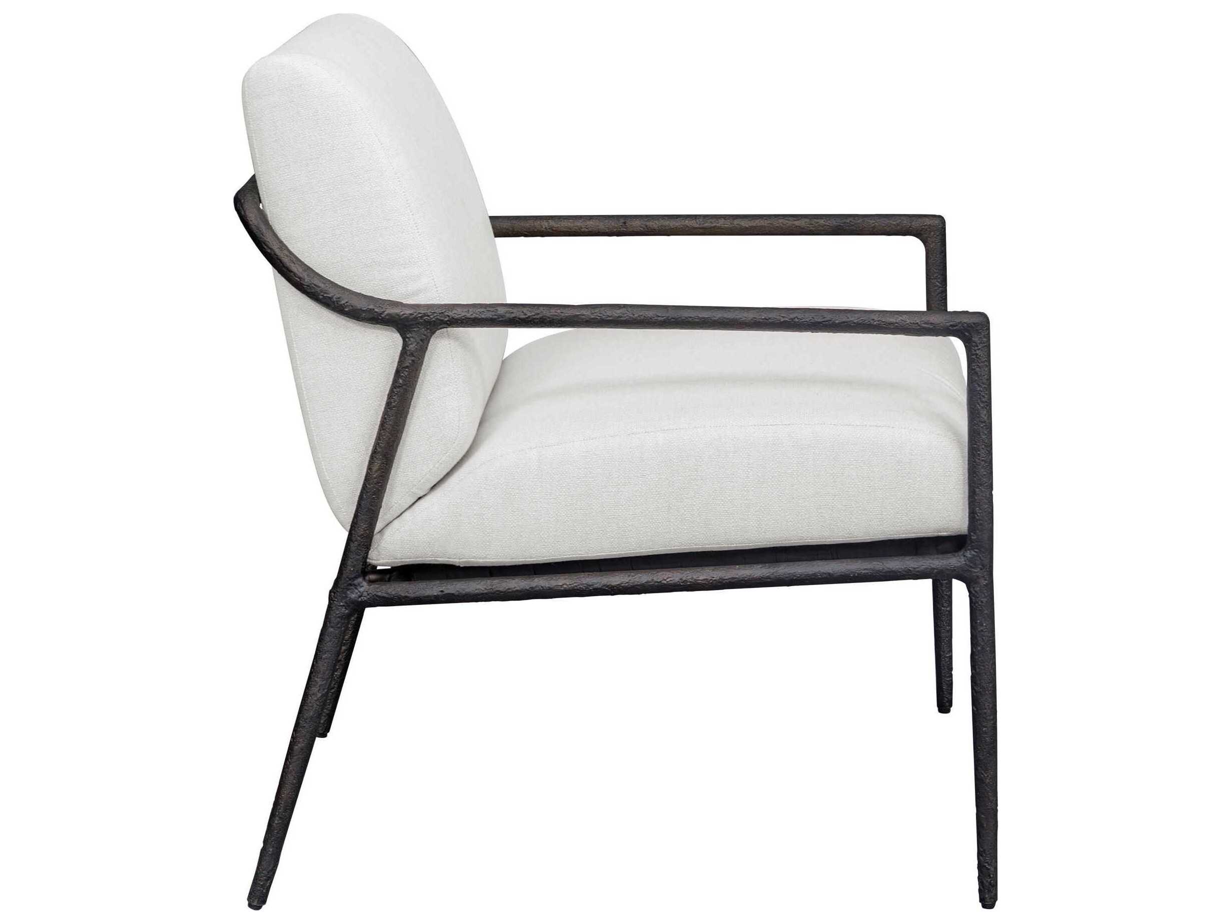Uttermost Outdoor Thayer Metal Cushion Lounge Chair