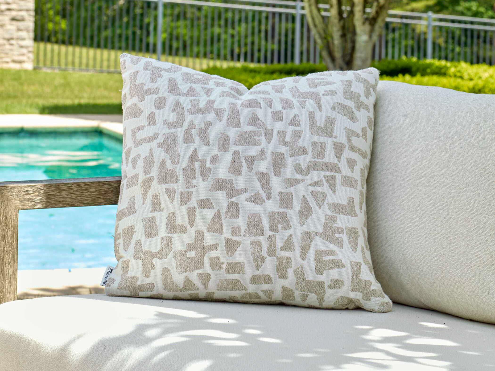 Uttermost Outdoor Scatter Abstract Outdoor Pillow