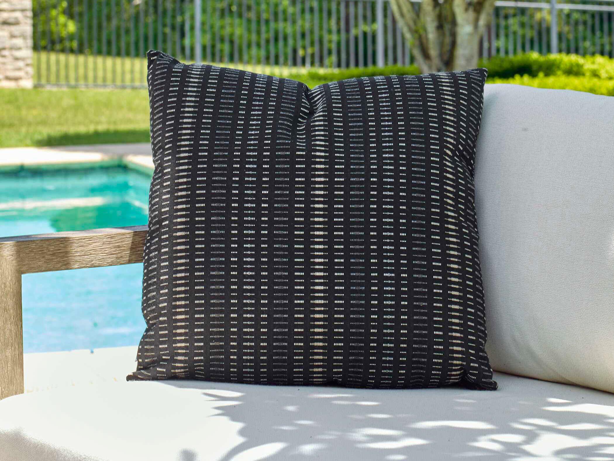 Uttermost Outdoor Esti Onyx Outdoor Pillow
