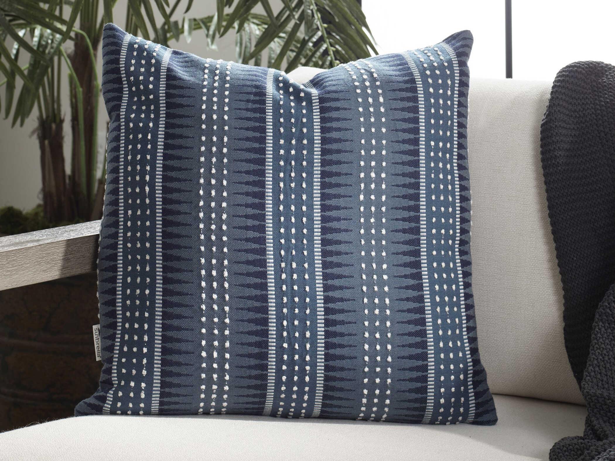 Uttermost Outdoor Backgammon Slate Pillow