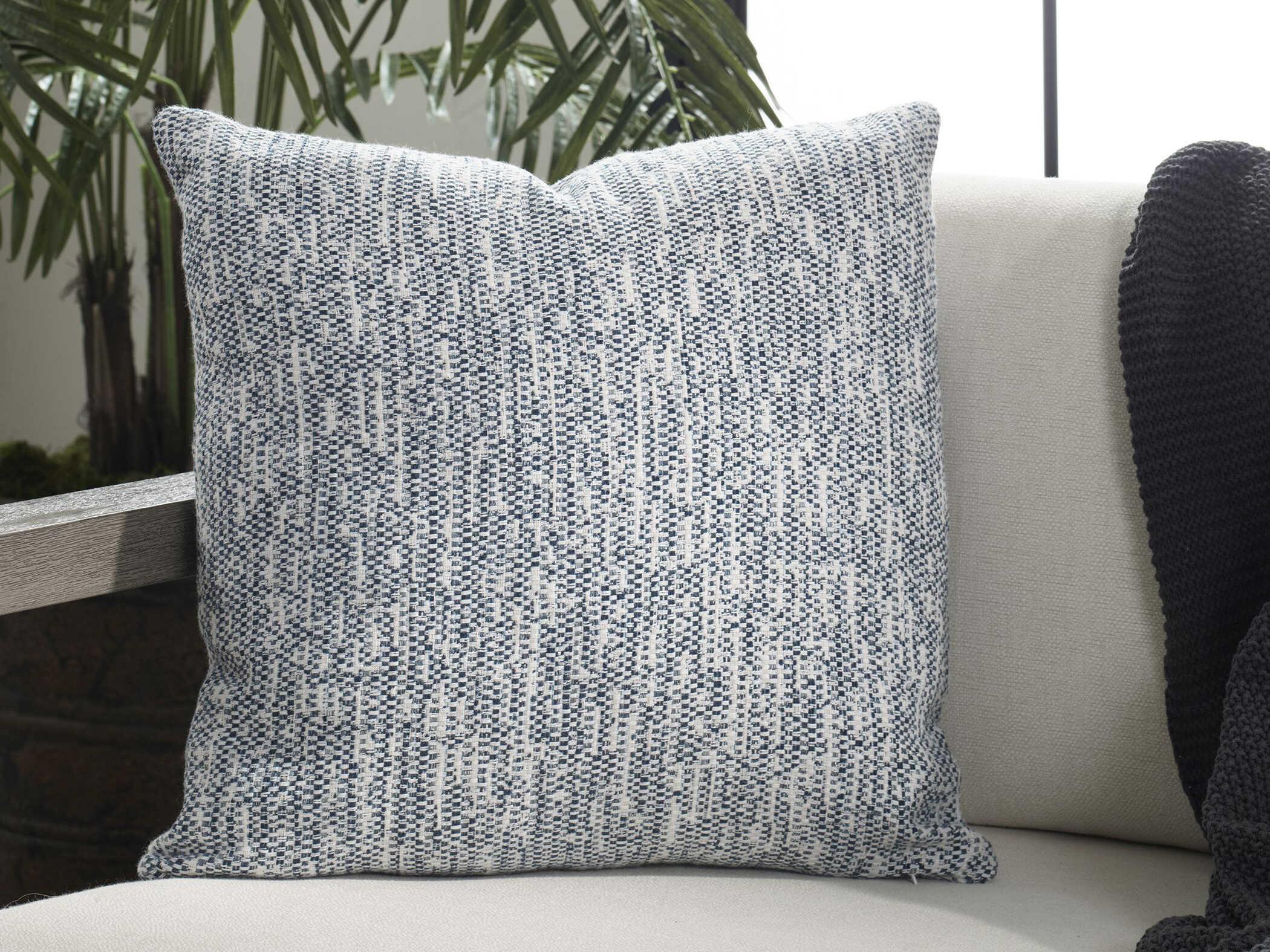 Uttermost Outdoor Zenith Indigo Pillow