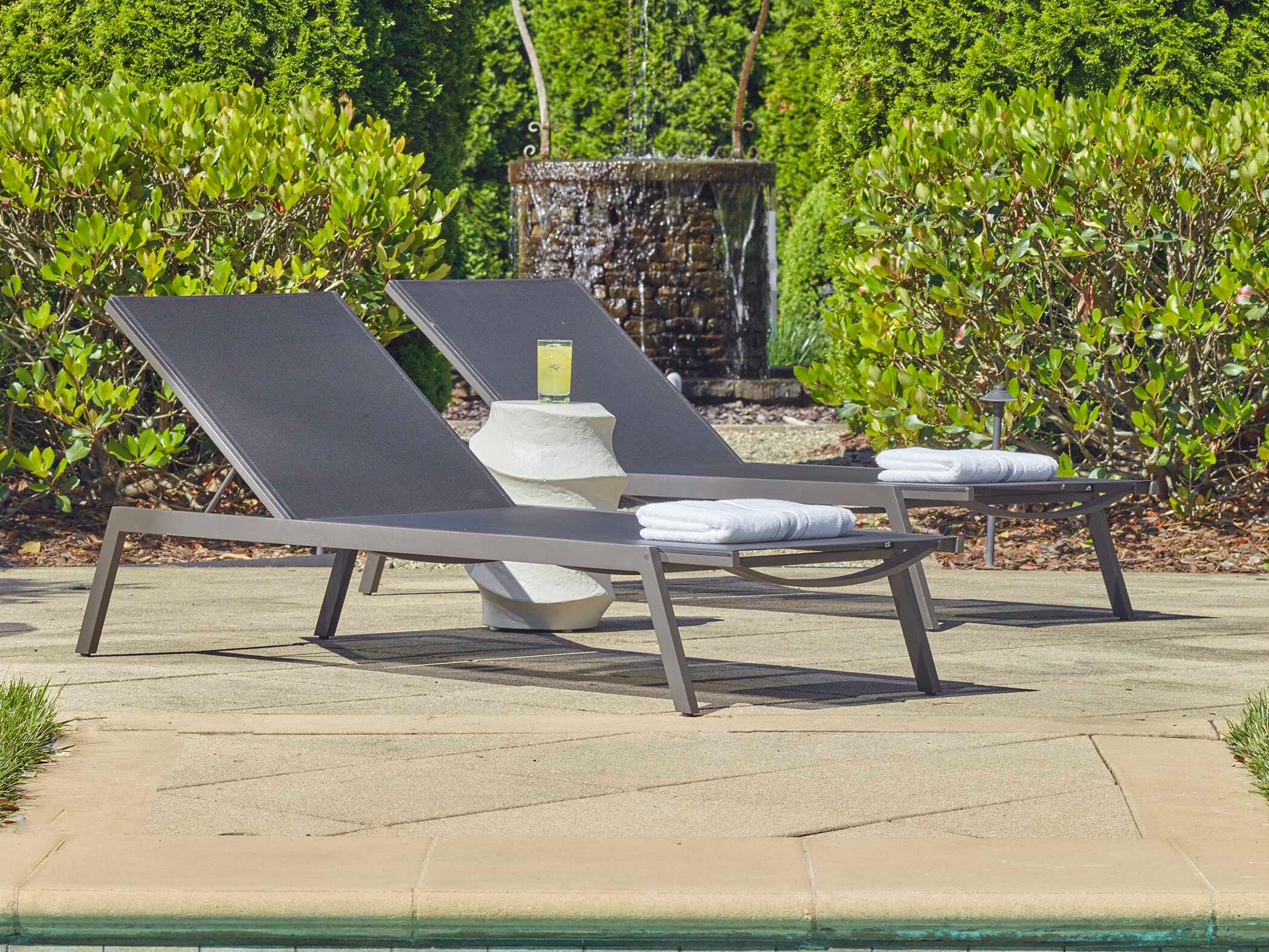 Uttermost Outdoor Bea Aluminum Polypropylene Lounge Set