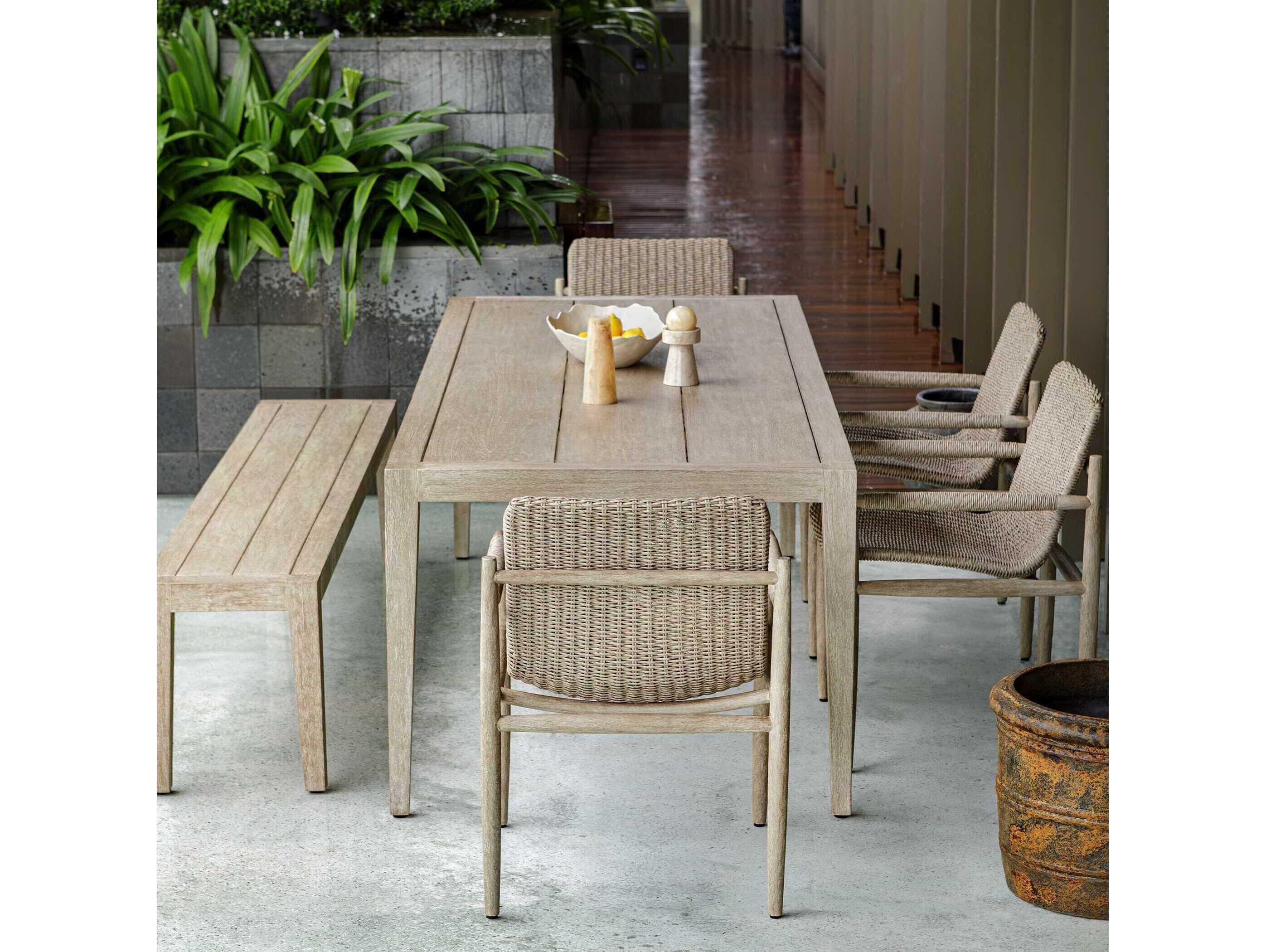 Uttermost Outdoor Kirkham Wood Dining Set