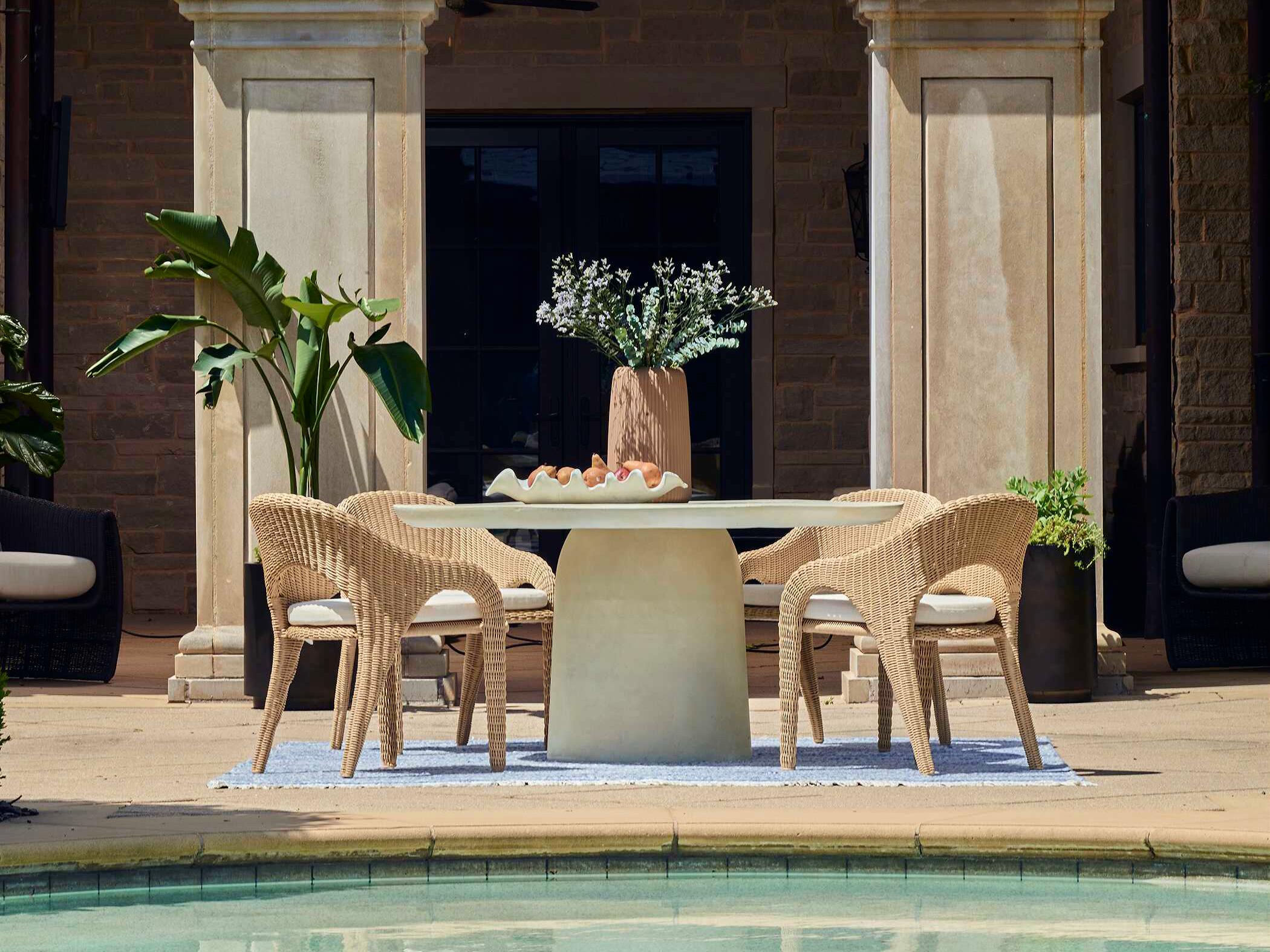 Uttermost Outdoor Madrone Metal Dining Set